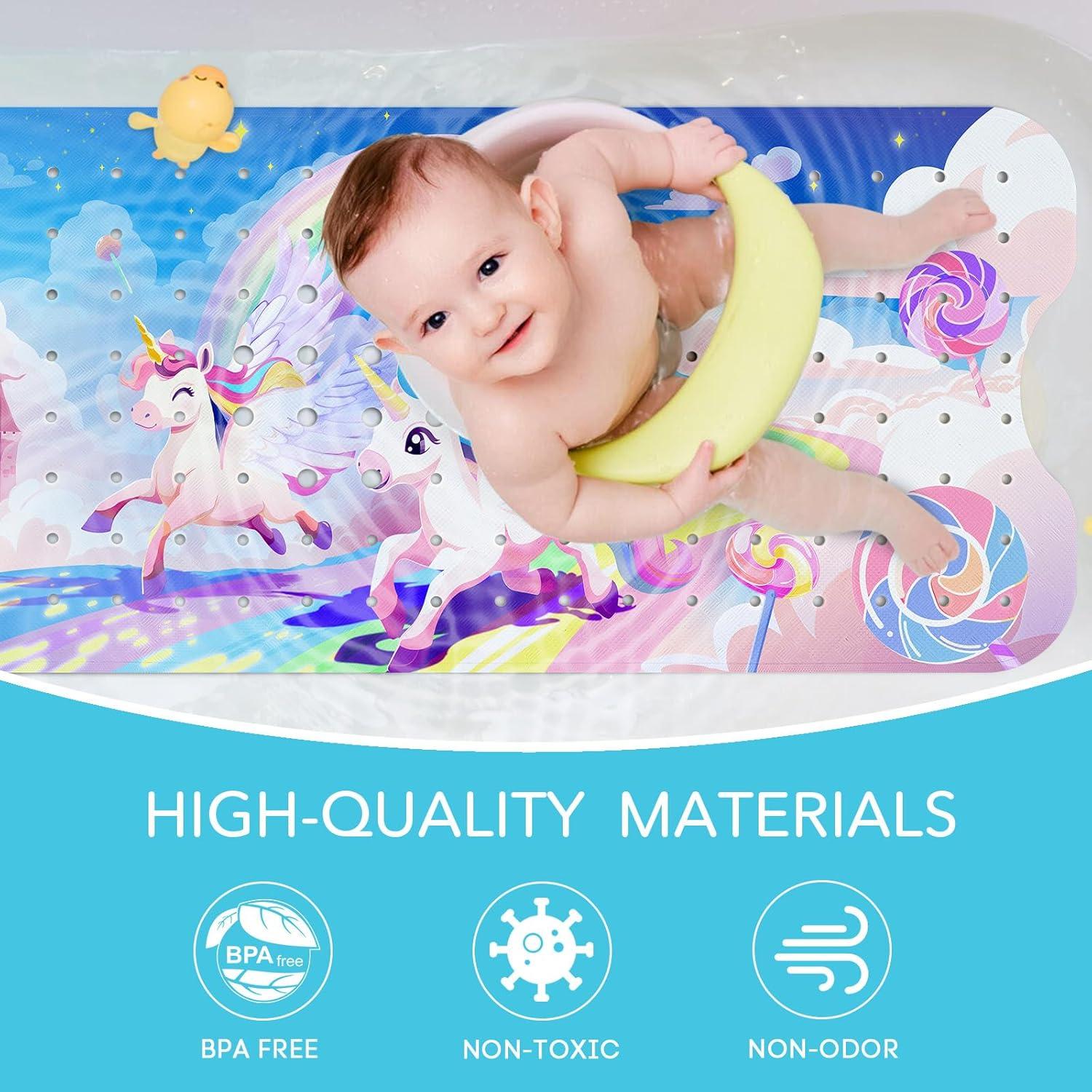 Alfombrilla de Baño Antideslizante SHUCHING Unicornio 101.6x40.6cm