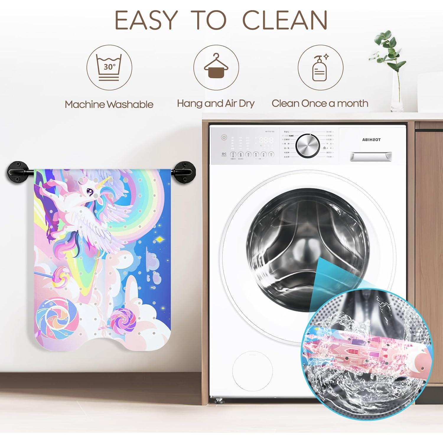 Alfombrilla de Baño Antideslizante SHUCHING Unicornio 101.6x40.6cm