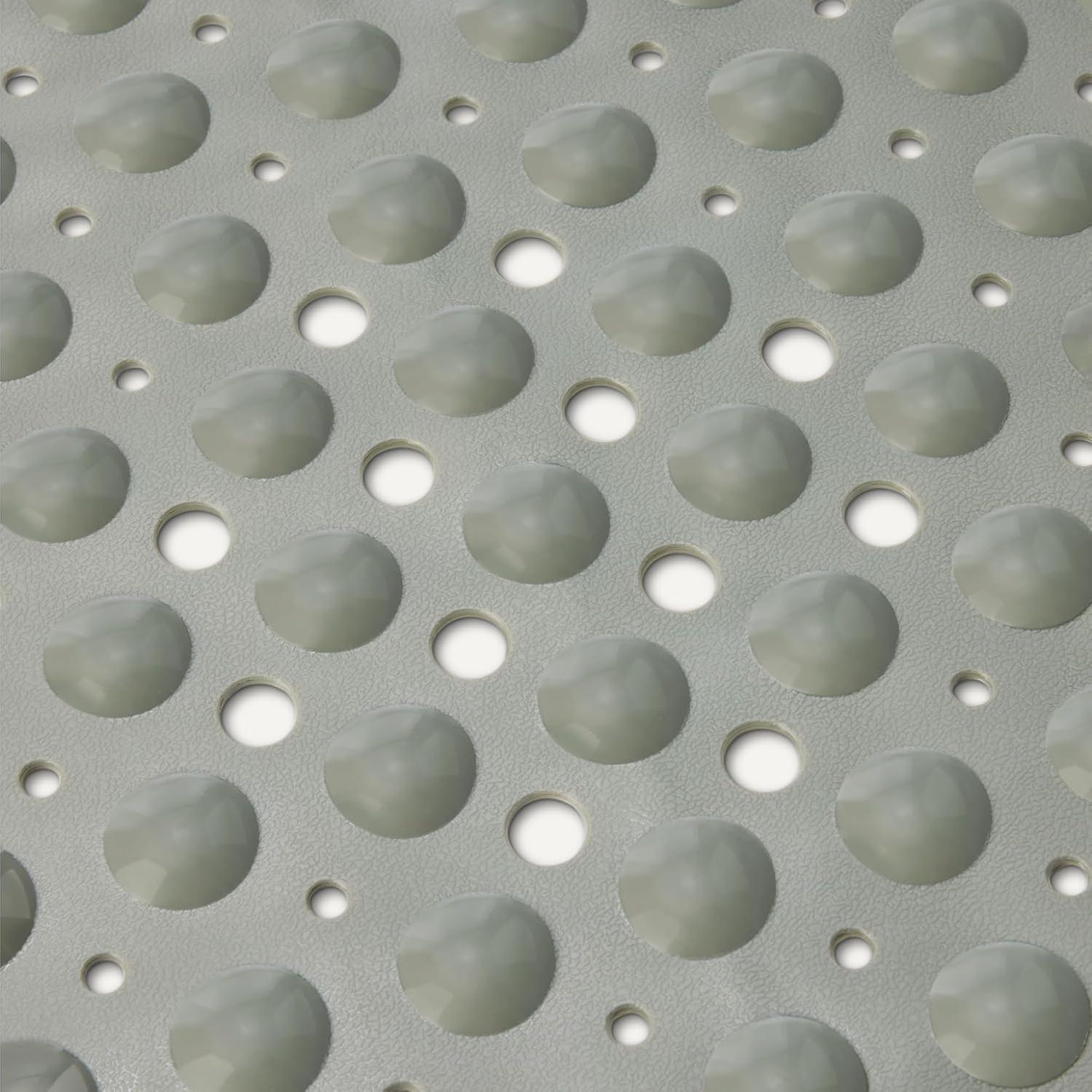 Alfombra de baño antideslizante Amazon Basics 101.6x40.6cm Gris