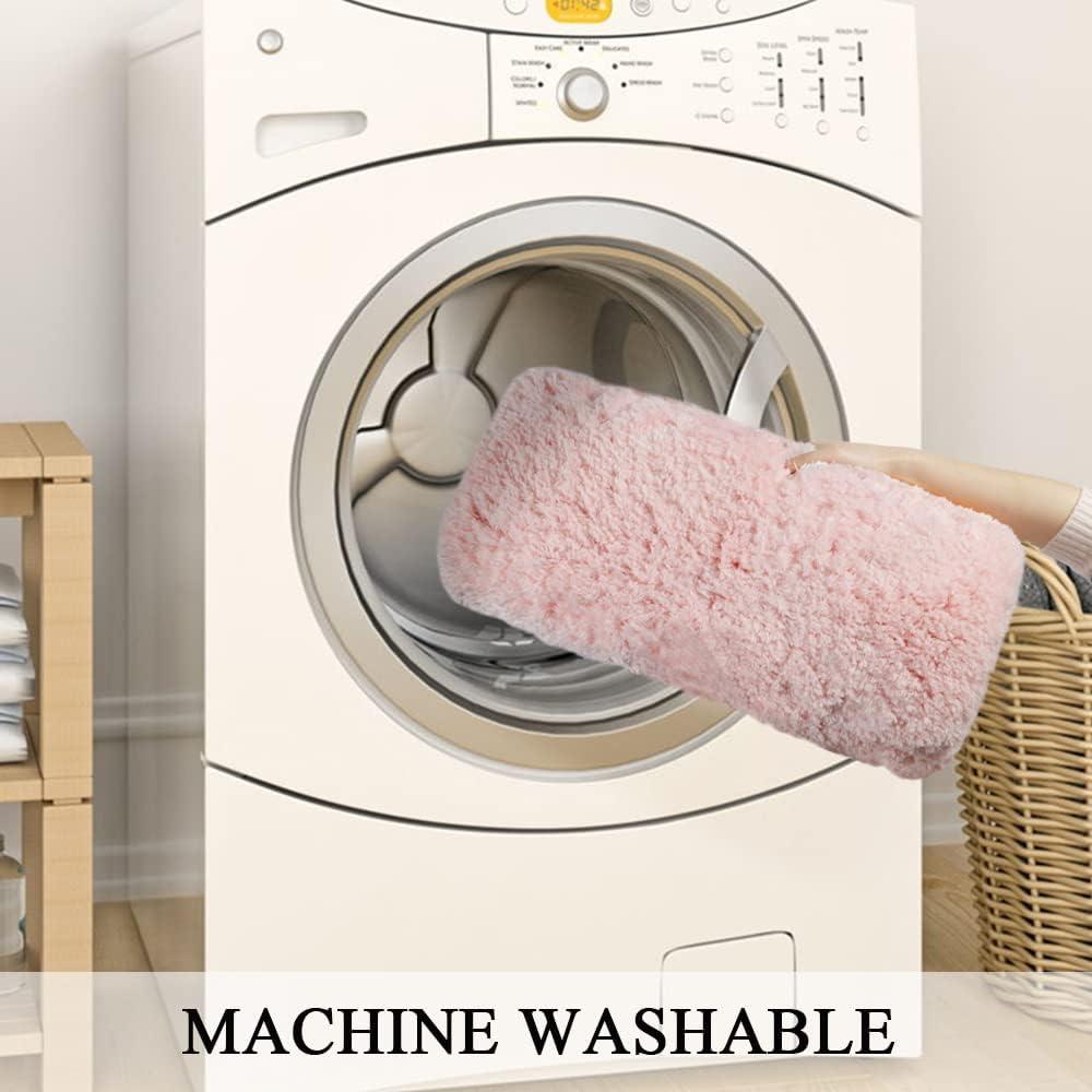 Alfombra de Baño Antideslizante Rosa Sheepping 150x51 cm