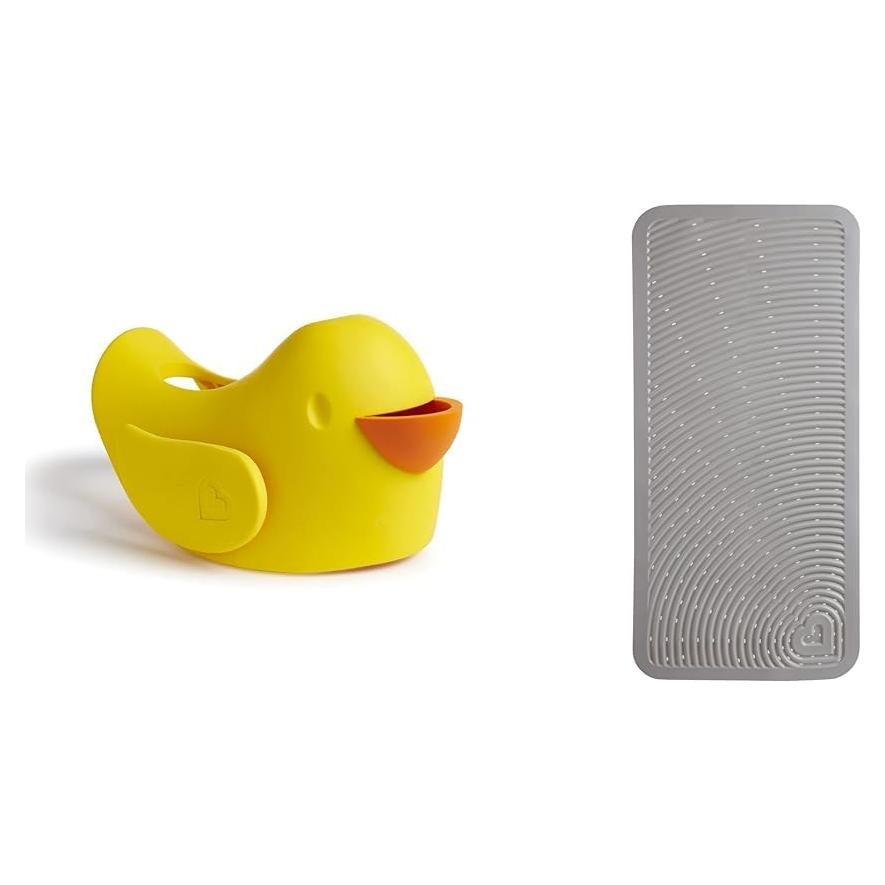 Munchkin Alfombrilla de Baño y Cubierta de Grifo Pato Beak