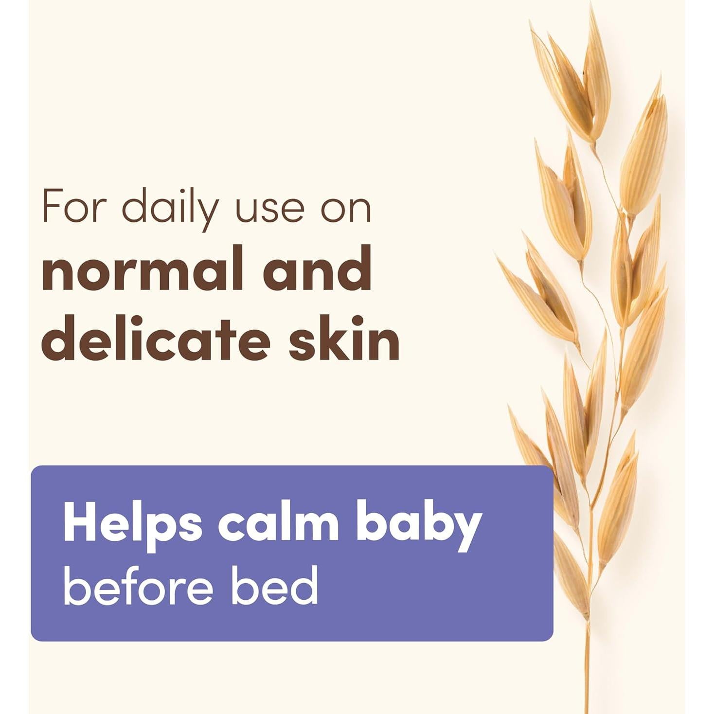 Aveeno Baby Baño Calmante Nocturno 532 ml - Lavanda y Vainilla