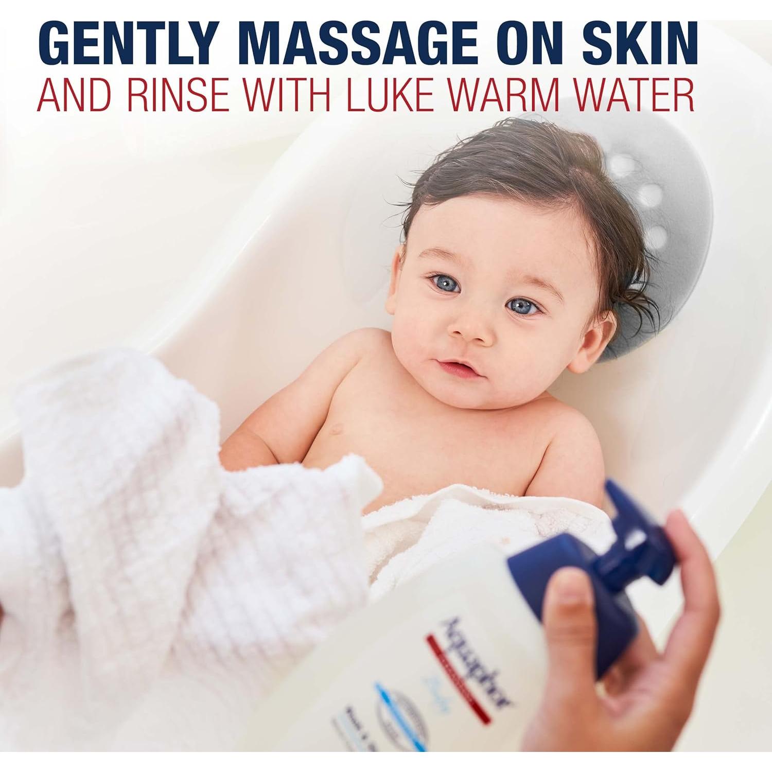 Aquaphor Jabón y Champú para Bebés Sin Fragancia 750 ml