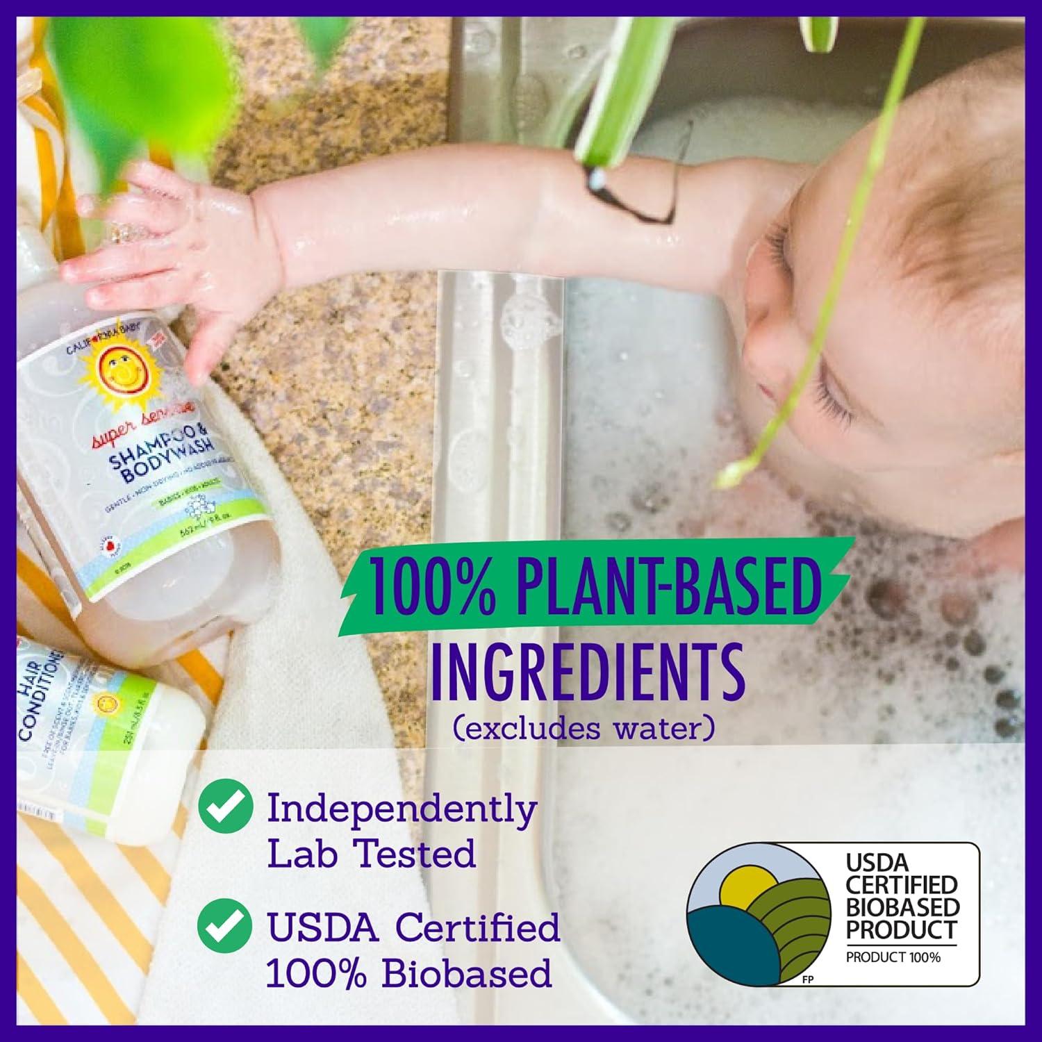 Champú y Jabón Corporal Hipoalergénico California Baby 562 mL