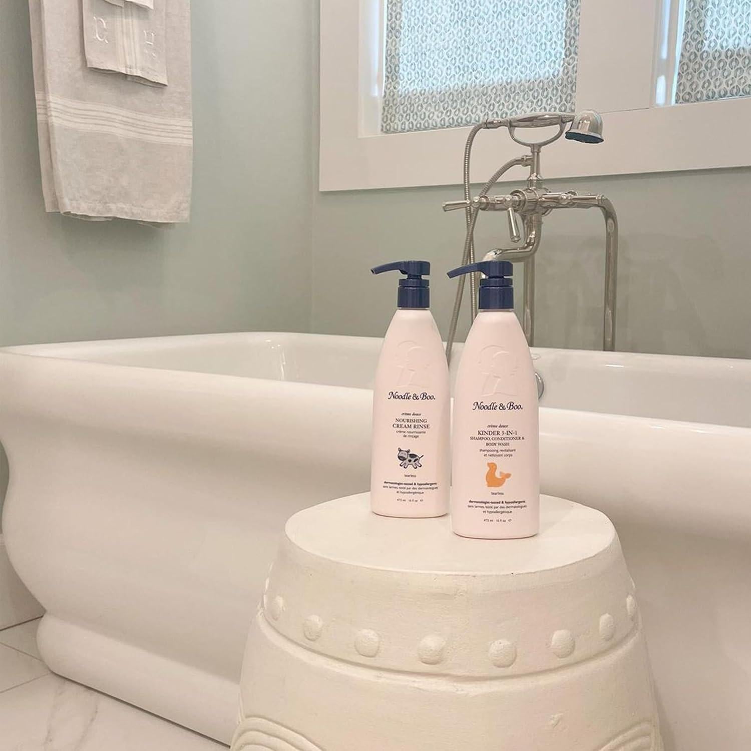 Acondicionador y Gel de Baño 3 en 1 Noodle & Boo Kinder 473 ml