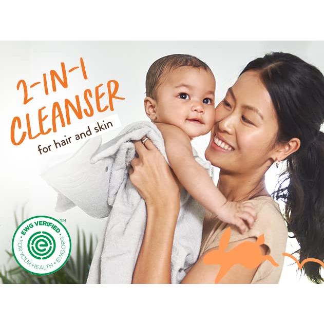 Champú y Lavado Sensible Babo Botanicals 473ml Sin Fragancia