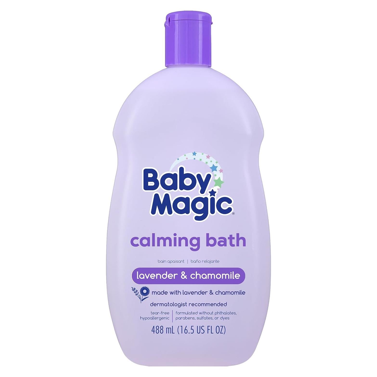 Baño Calmante Baby Magic 490ml - Sin lágrimas, Hipoalergénico
