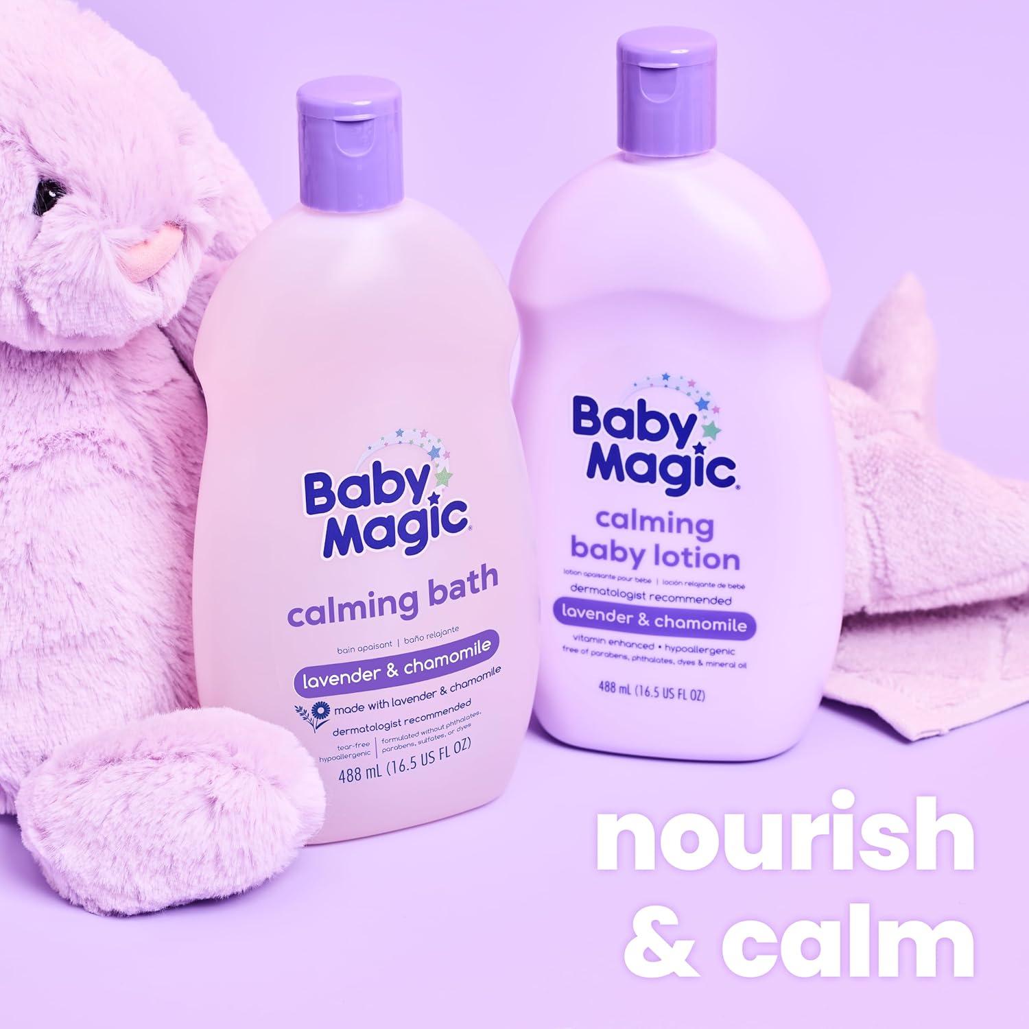 Baño Calmante Baby Magic 490ml - Sin lágrimas, Hipoalergénico