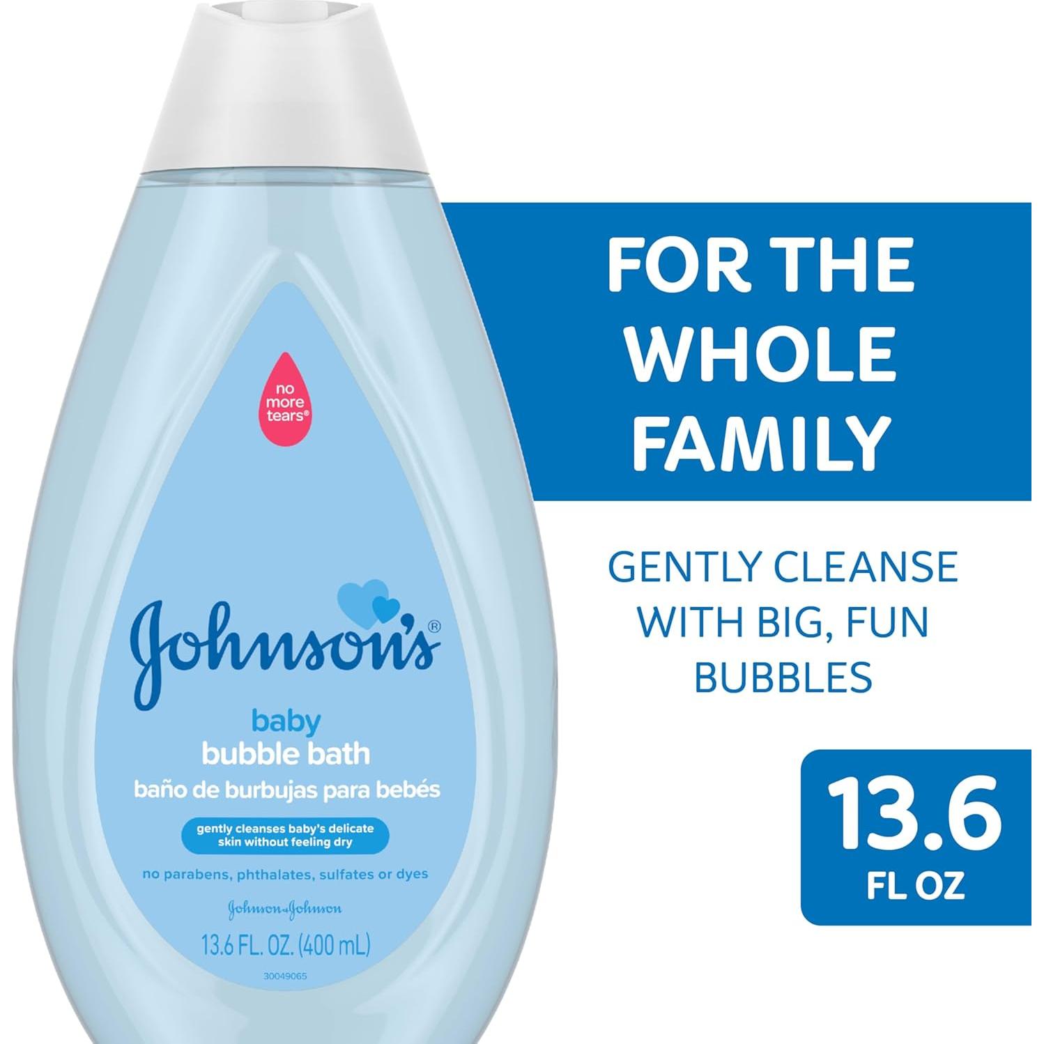 Baño de Burbujas Johnson's Baby 403.6 ml Hipoalergénico