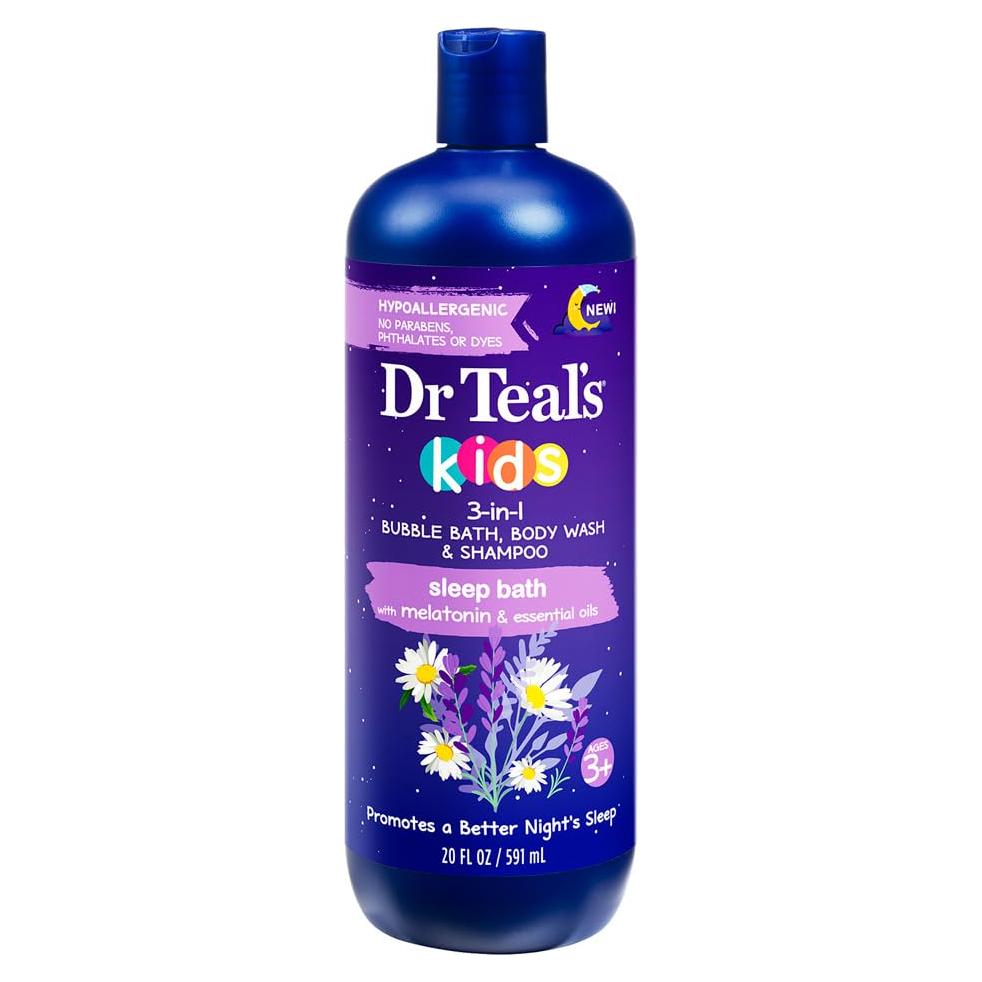 Gel de Baño y Champú 3 en 1 Dr Teal's para Niños 591 ml