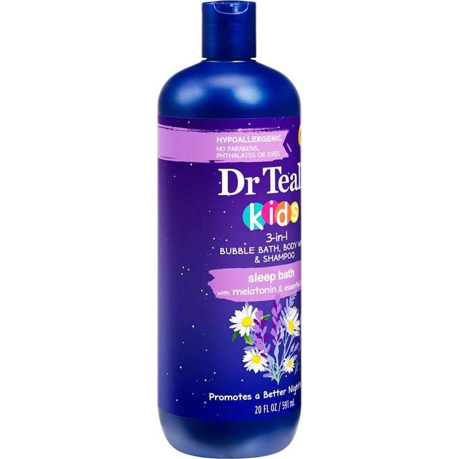 Gel de Baño y Champú 3 en 1 Dr Teal's para Niños 591 ml