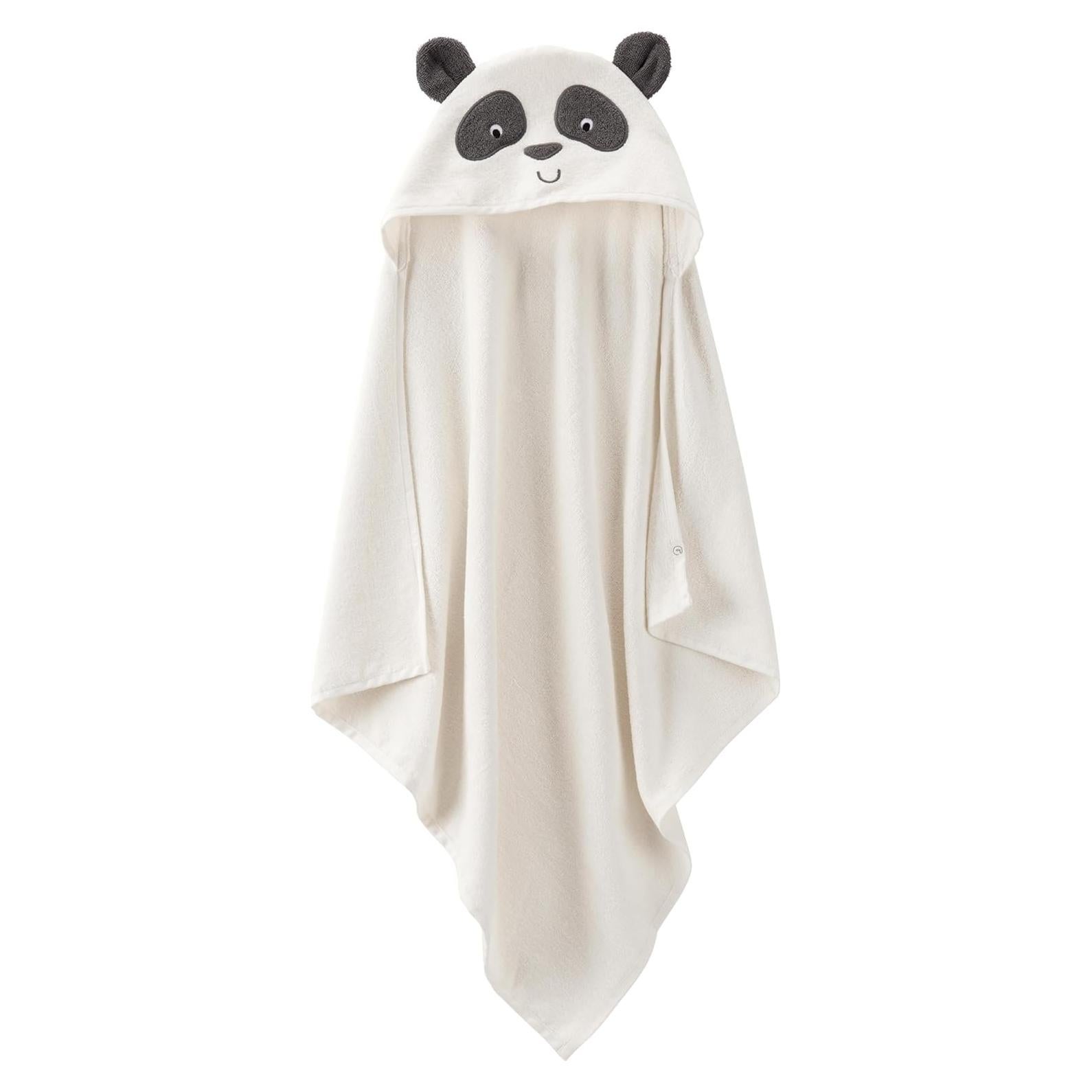 Toalla de Baño Orgánica Pequeño Planeta Panda 100% Algodón