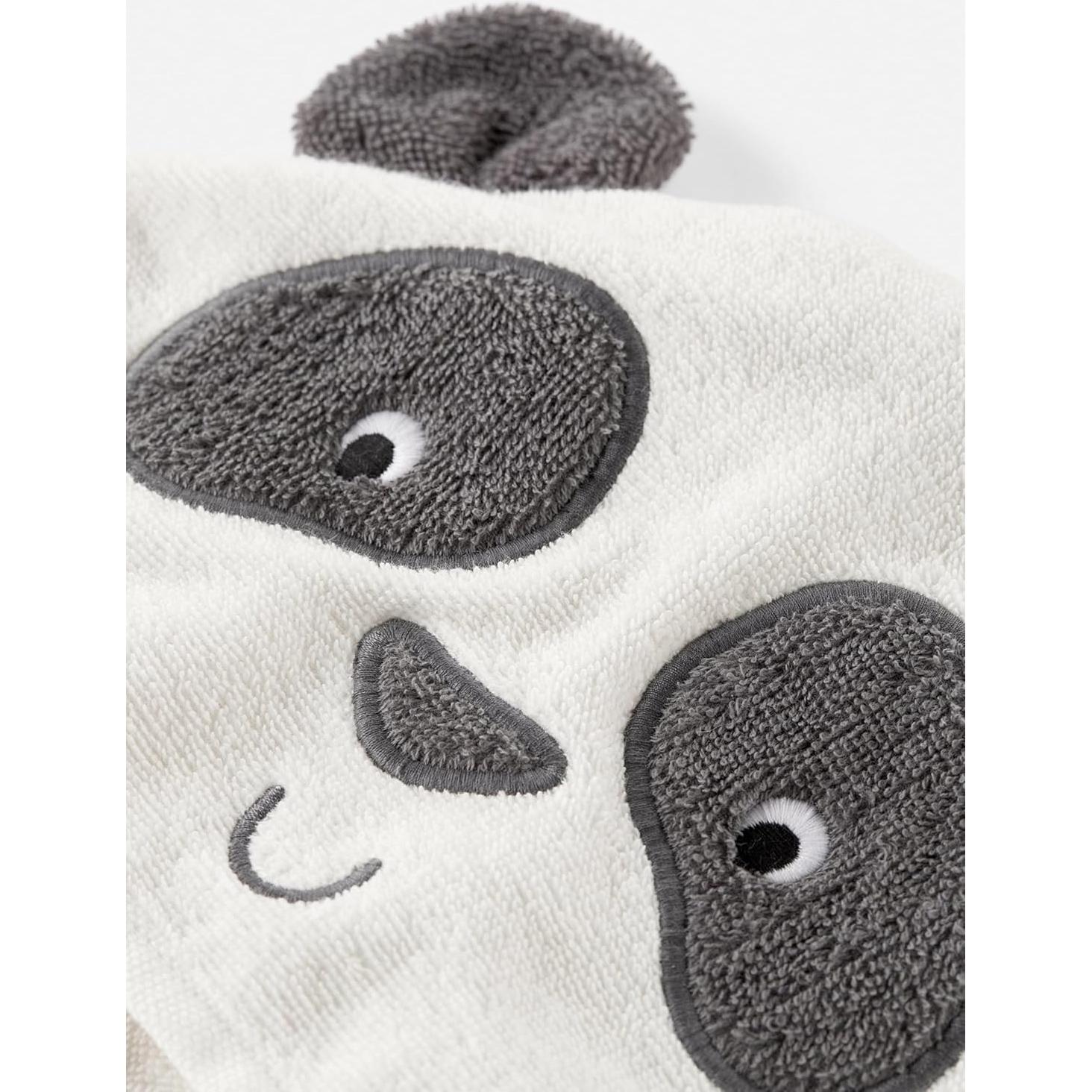 Toalla de Baño Orgánica Pequeño Planeta Panda 100% Algodón