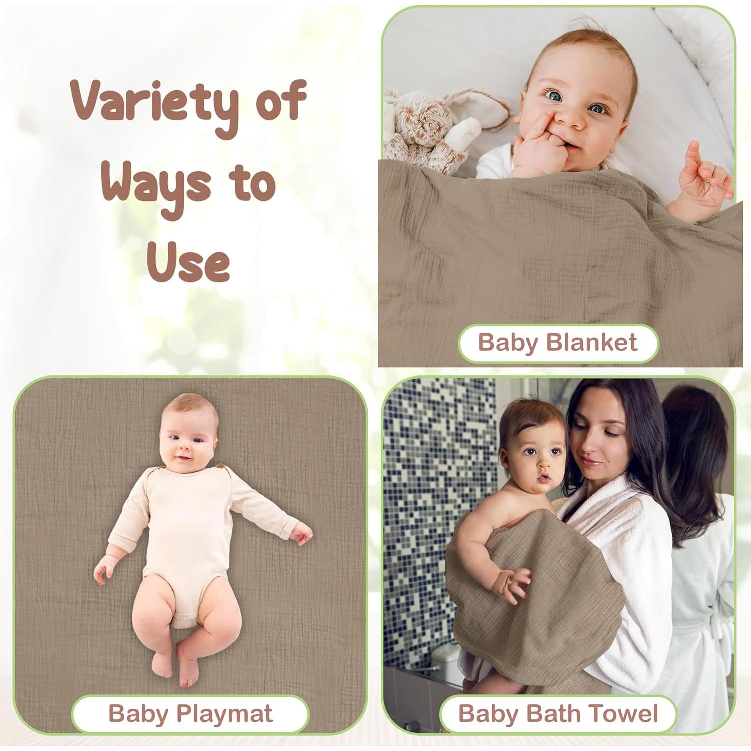 Toallas de baño con capucha Infancie 80.8x80.8 cm 2 unidades