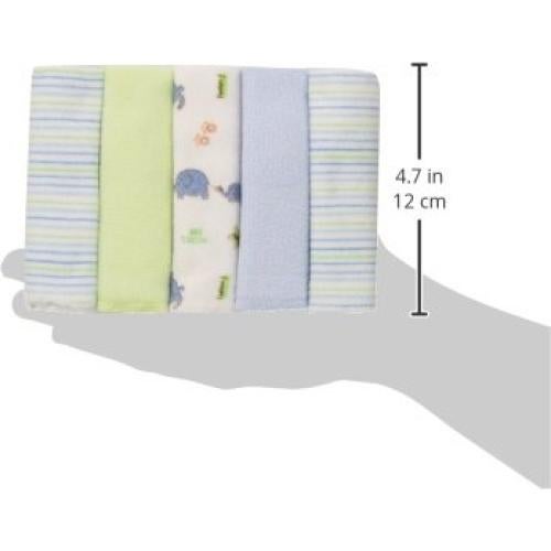 Juego de Toallitas Suaves Spasilk para Bebés 10 Piezas Elefantes