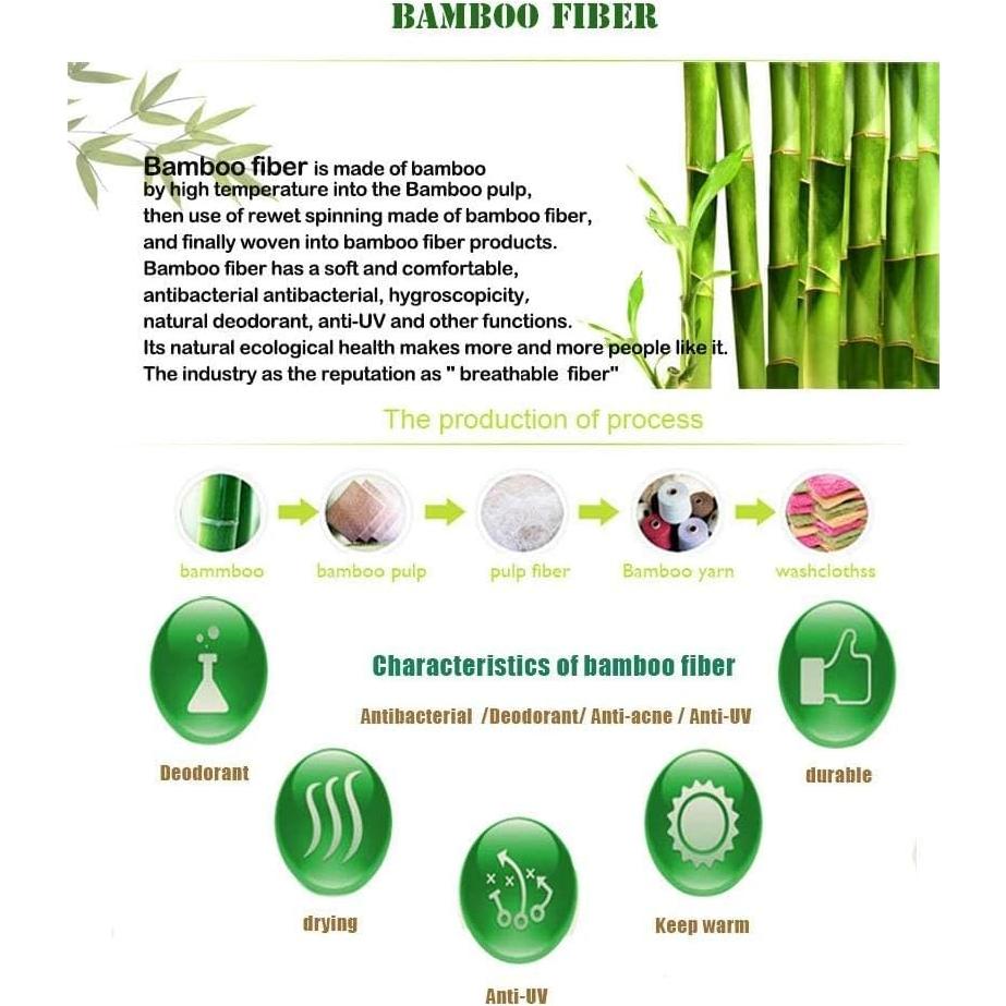 9 Paños de Baño CEMILA para Bebés 25x25 cm Suaves y Absorbentes