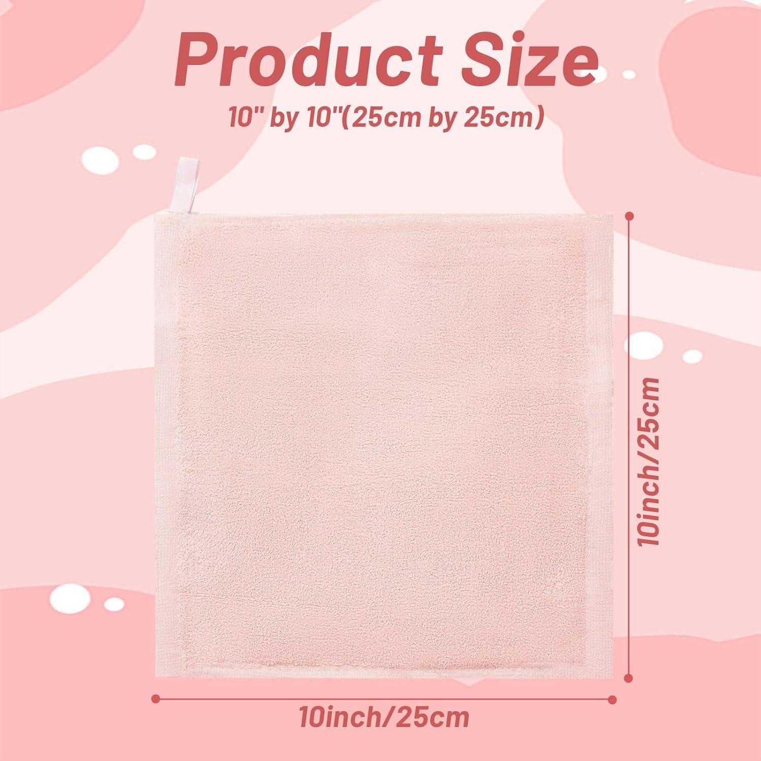 9 Paños de Baño CEMILA para Bebés 25x25 cm Suaves y Absorbentes