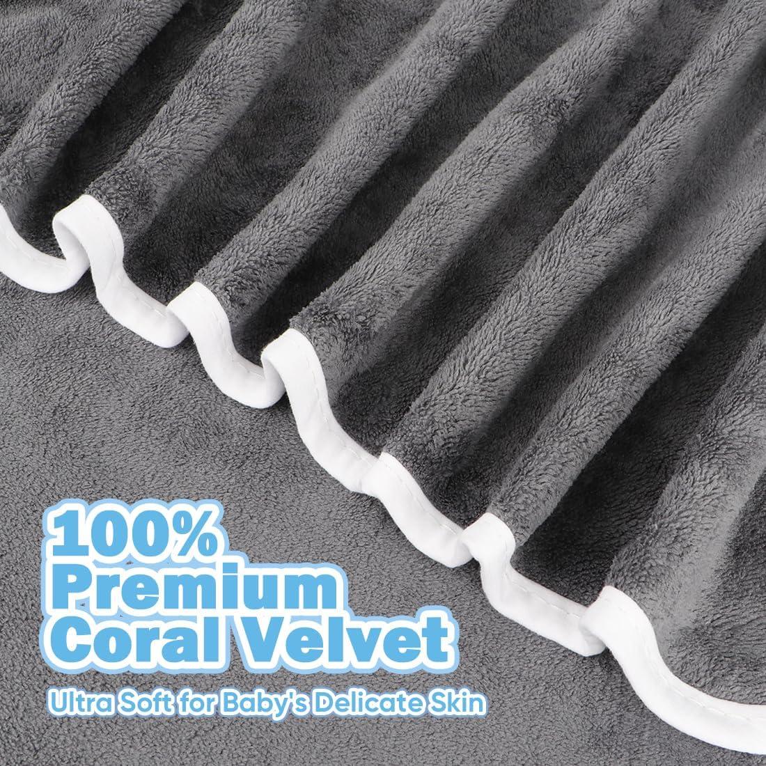 Toallas con Capucha Orighty para Bebés 6 Paquetes 76x76 cm