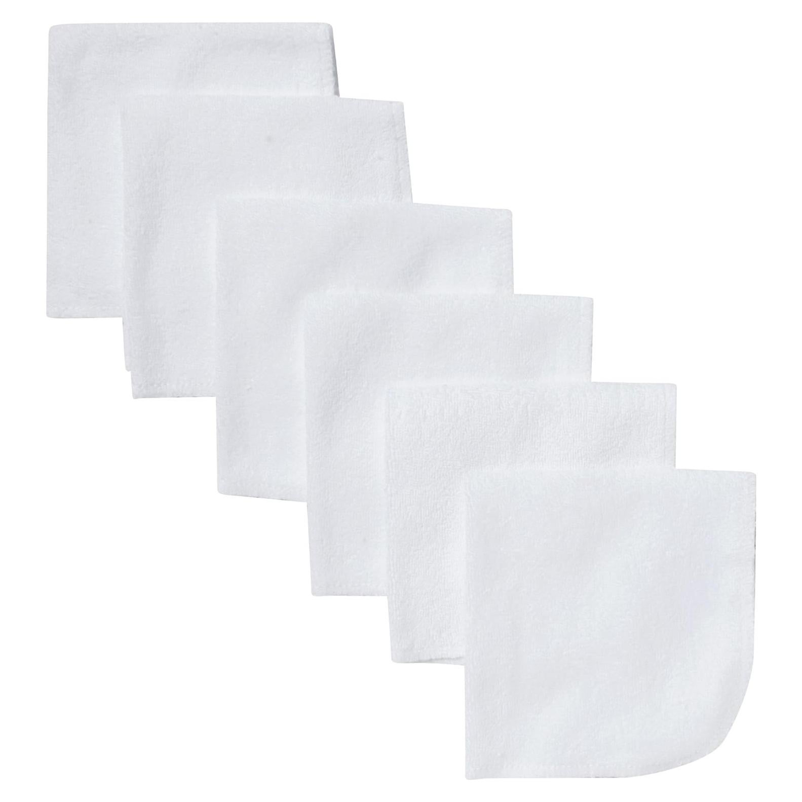 Toallitas para Bebés Gerber 6 Unidades 80% Algodón Blancas