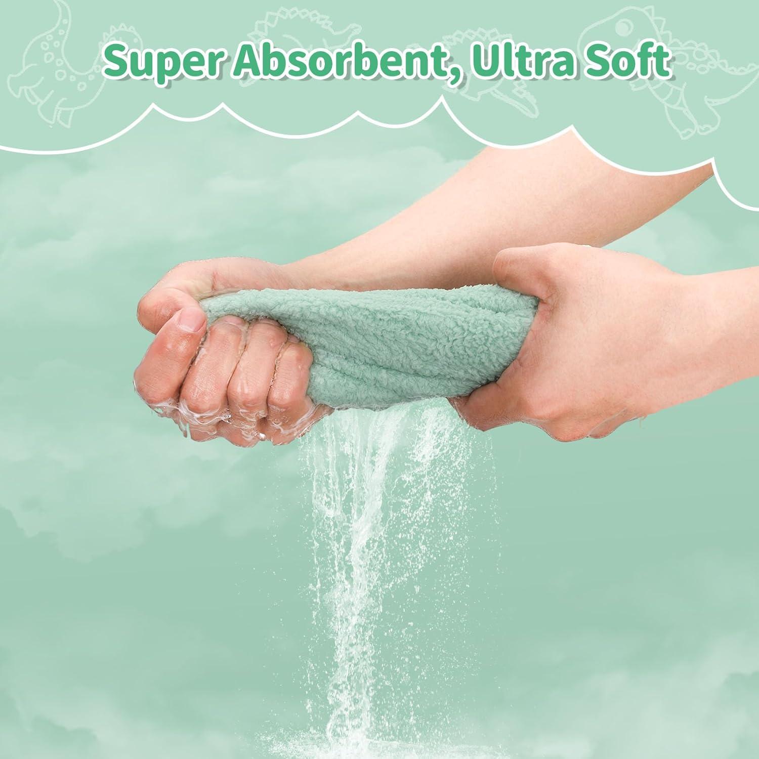 Juego de Toallas con Capucha Saranna 13pcs para Bebés - Suaves y Absorbentes