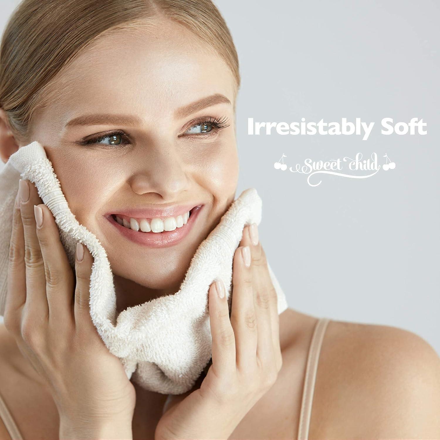 Toallitas para Bebé Sweet Child - Paquete de 8 Rayón Suave 25.4x25.4 cm