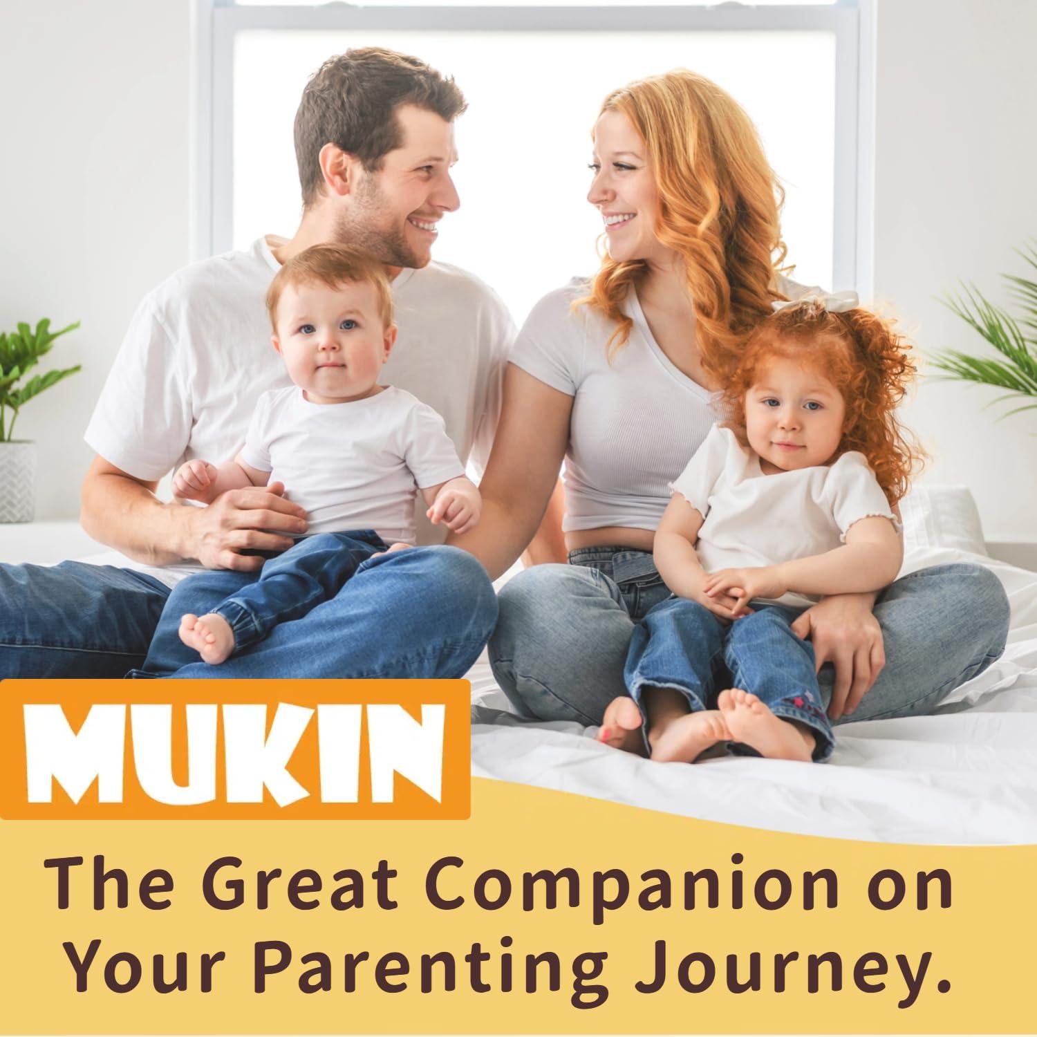 Toallitas para Bebés MUKIN - Paquete de 12 Microfibra 30x30 cm Rosa