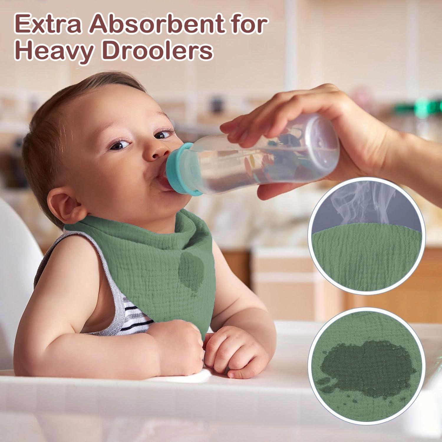 Toallas de Baño con Capucha Koo-dib 100% Algodón 76x76 cm 6 Piezas