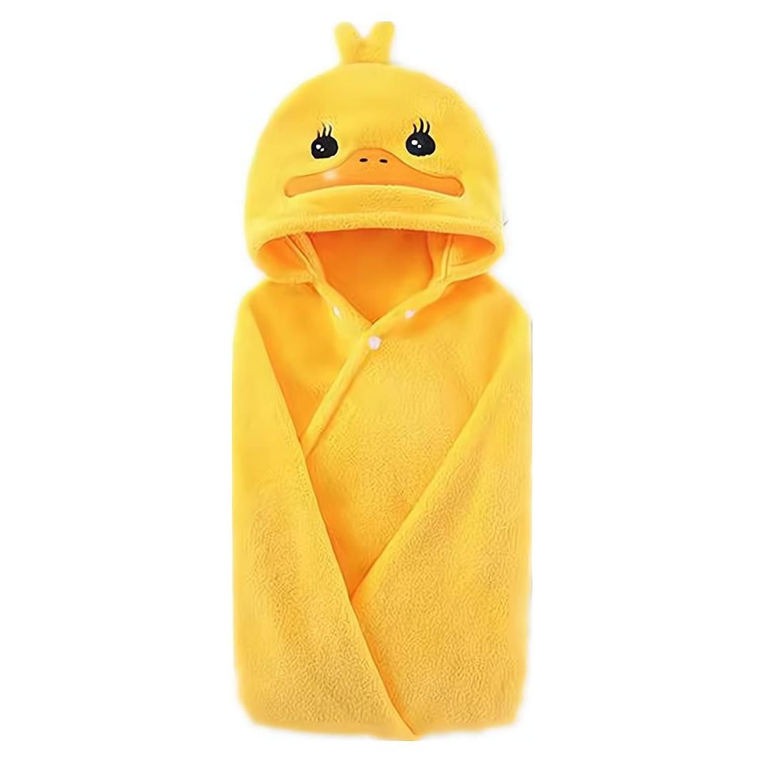 Toalla de Baño para Bebé BEENIFIC Pato Amarillo 68.6x142.2 cm