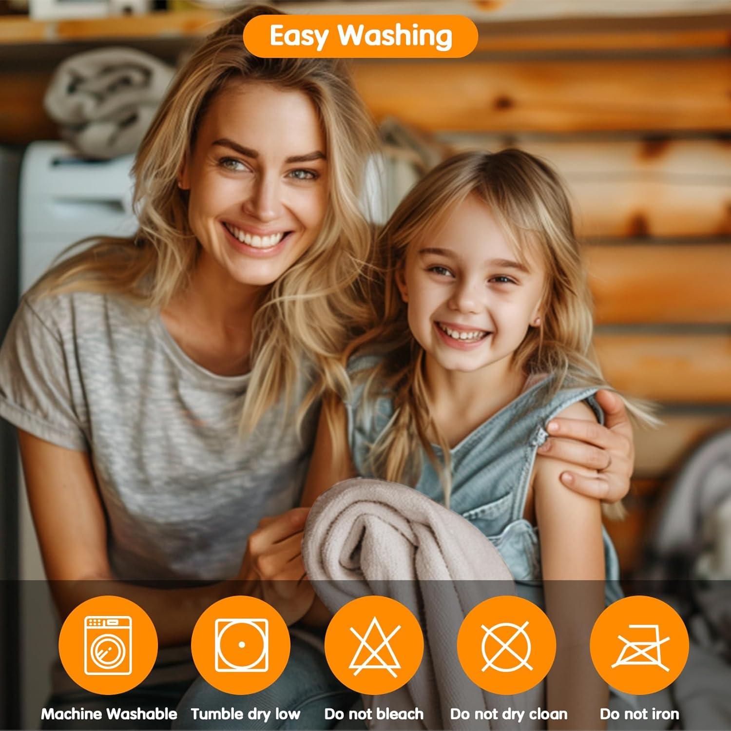 Toalla de Baño para Bebé ROMASA con Capucha de Algodón 89x89 cm Rosa