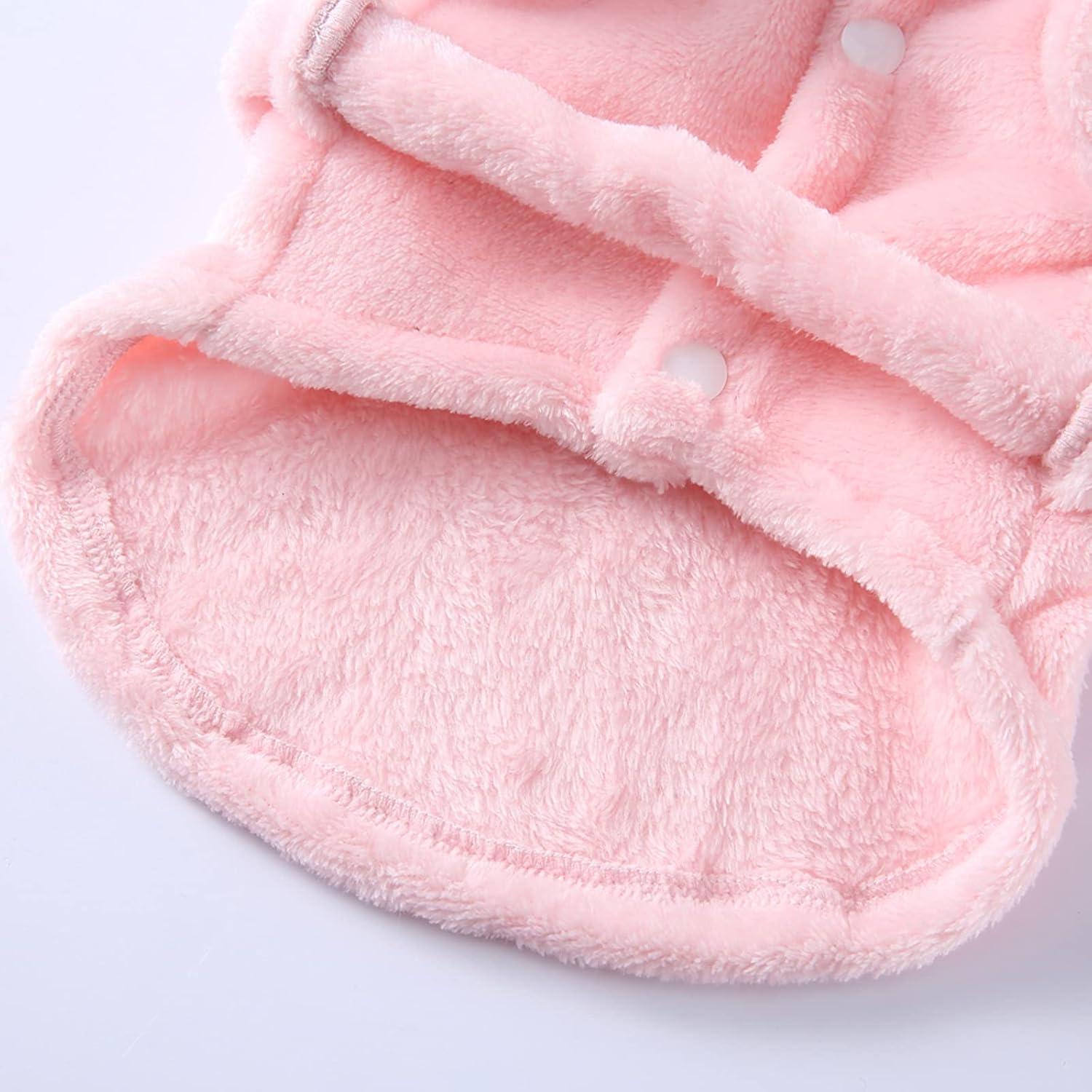 Bata de Baño para Perros Petyoung S Rosa Absorbente
