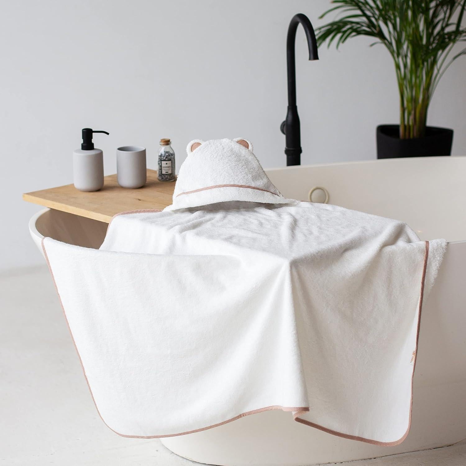 Toalla de Baño con Capucha Warm Cuddles para Bebé 96.5x66cm