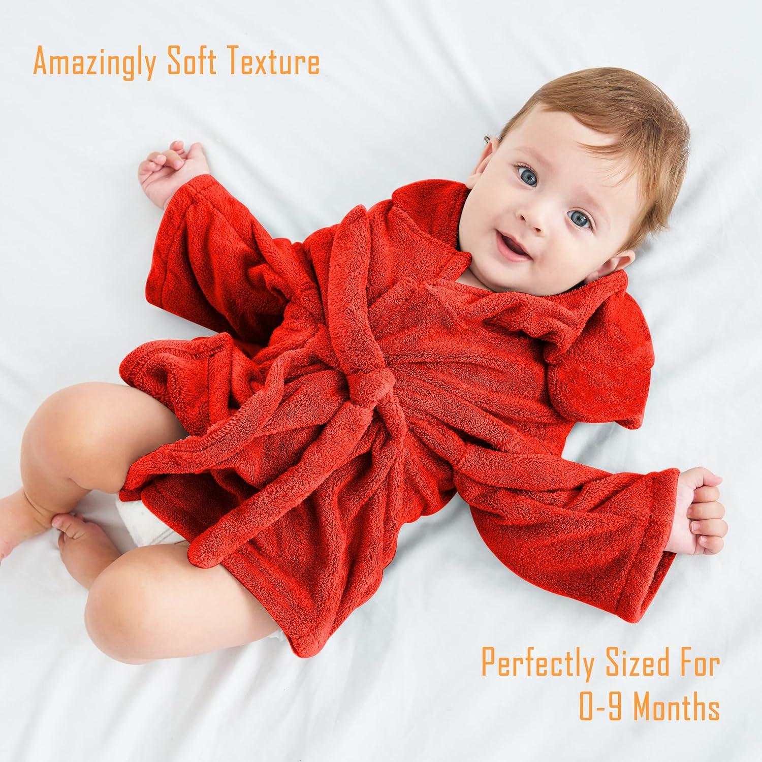 Bata de Peluche para Bebé Unisex Sunny zzzZZ 2 Piezas 0-9 Meses