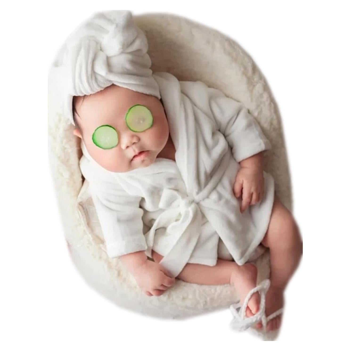 Conjunto de Accesorios para Fotografía de Bebés Recién Nacidos - Coberllus