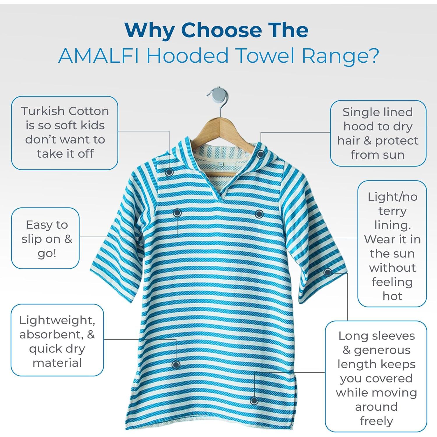 Bata de baño para niños SAMMIMIS Algodón Turco XS 6-24 meses