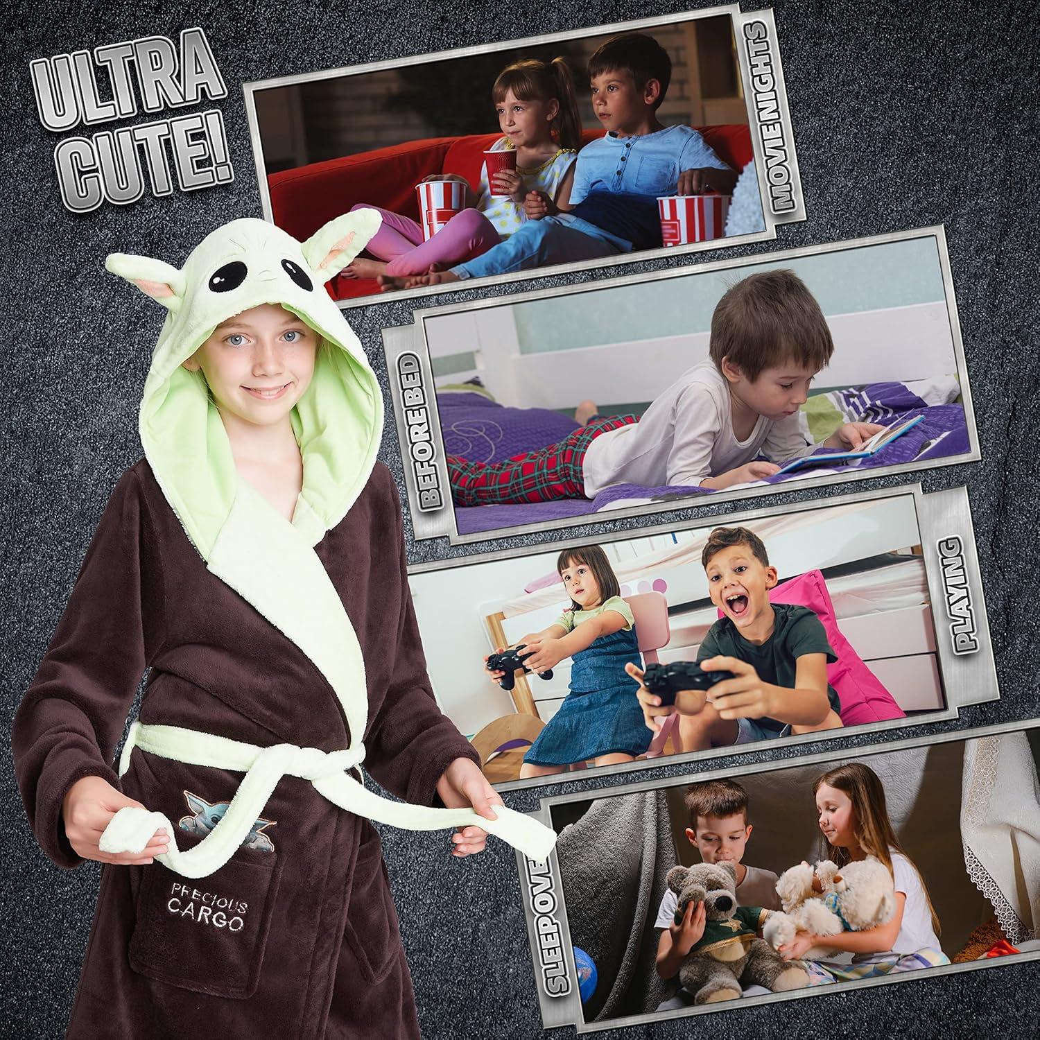 Bata de baño para niños Baby Yoda Star Wars 11-12 años
