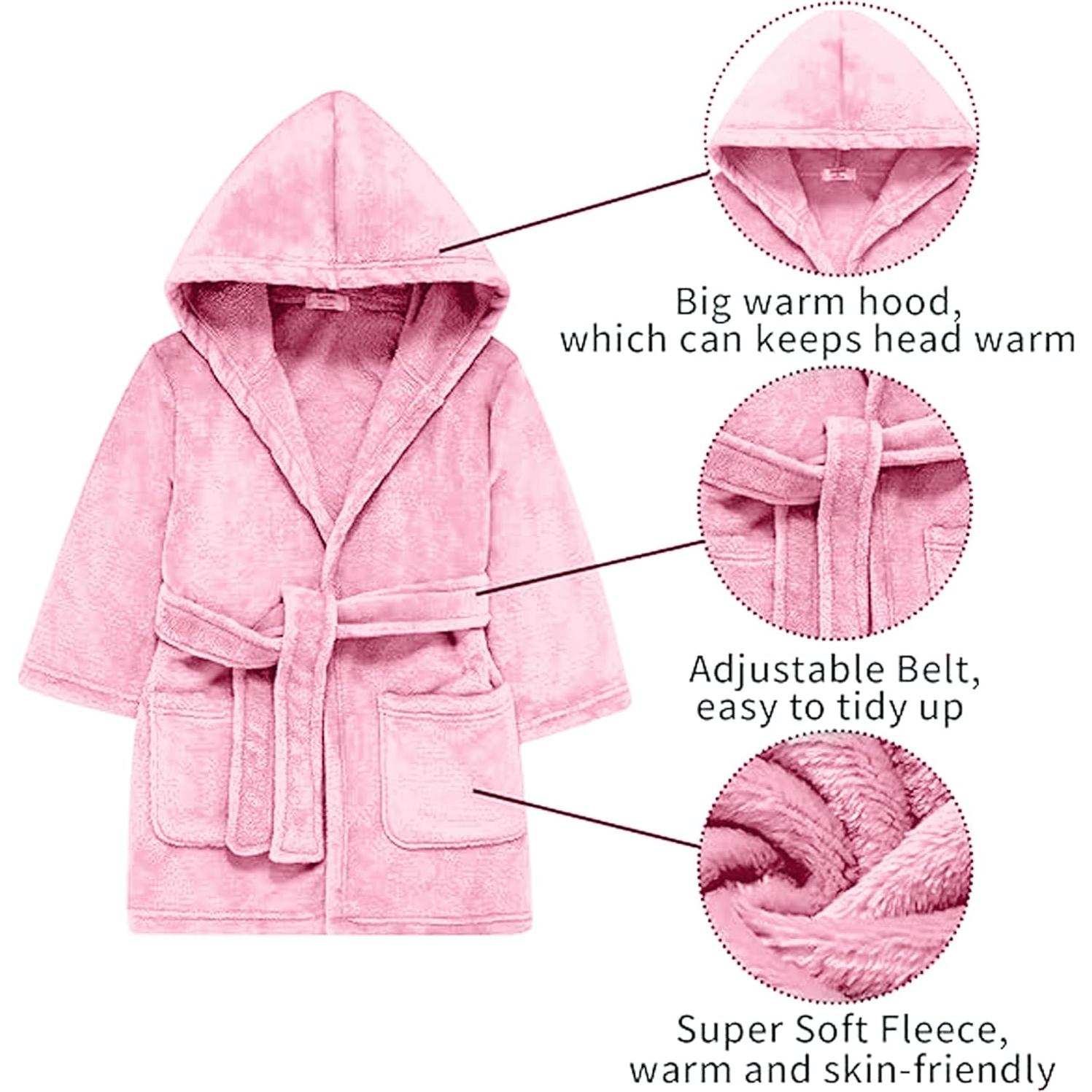 Bata de Forro para Niñas V.&GRIN Rosa 13-14 Años