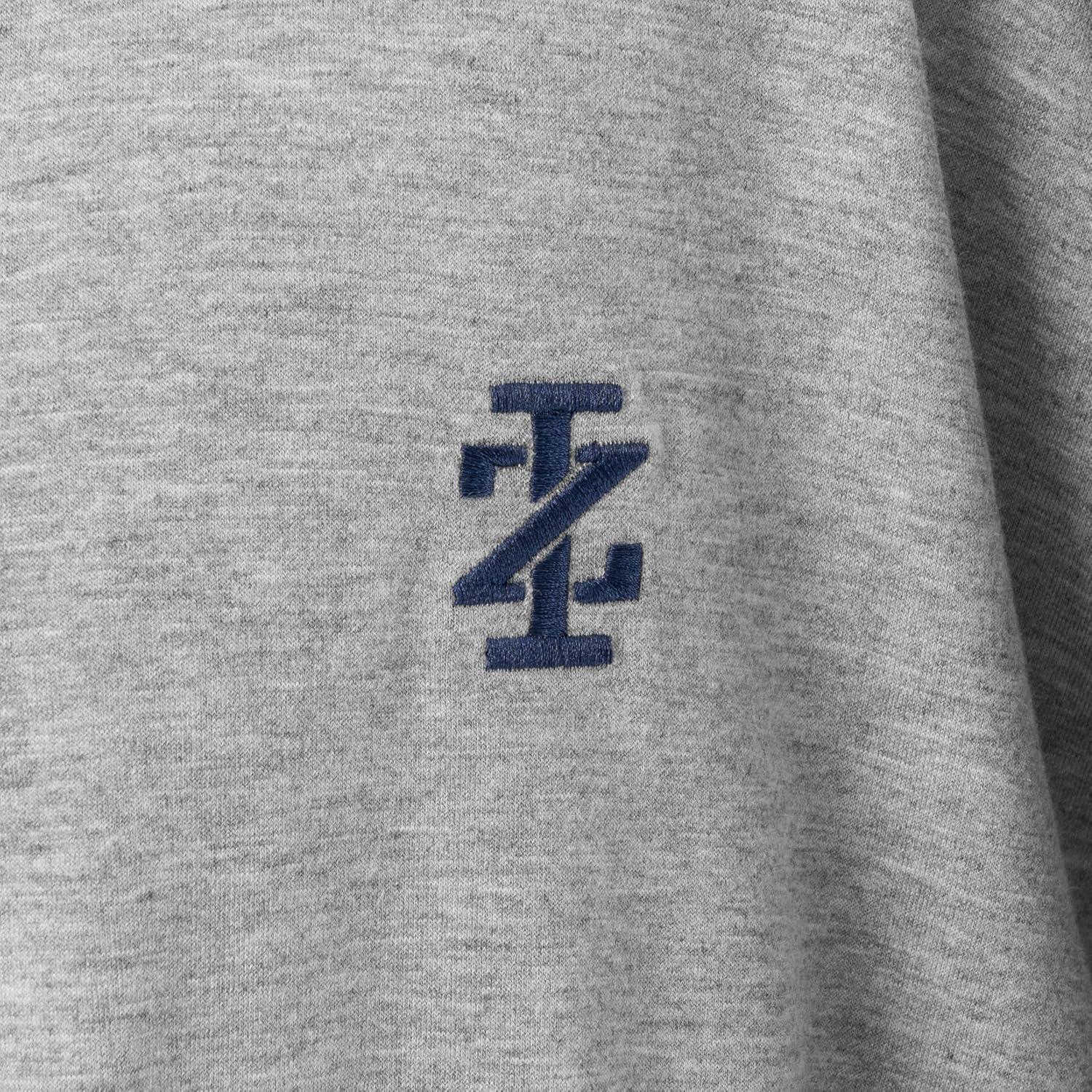 Bata de terciopelo IZOD para hombres - Gris Claro Melange