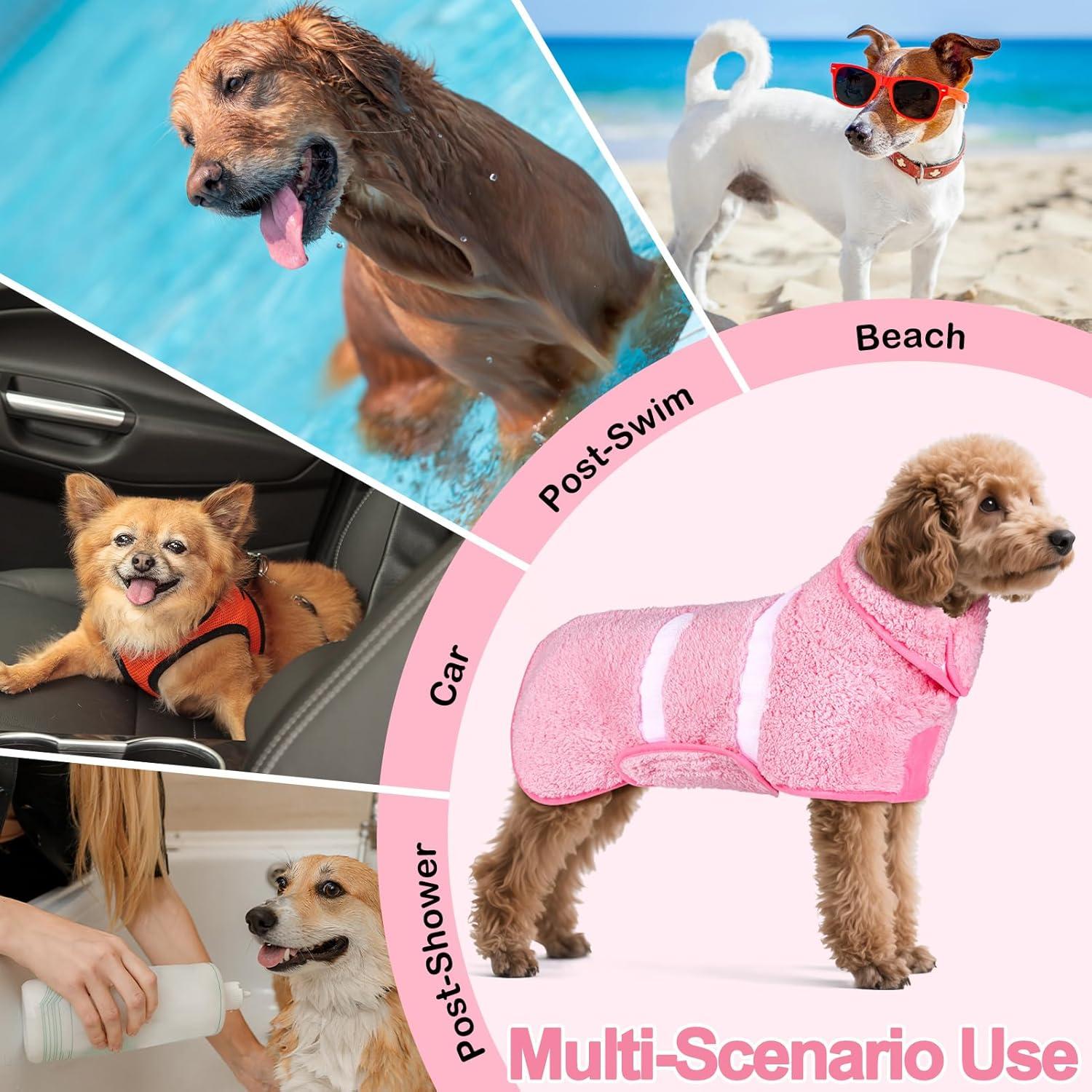 Bata de baño para perros Unicorn Catcher S-XXL absorbente
