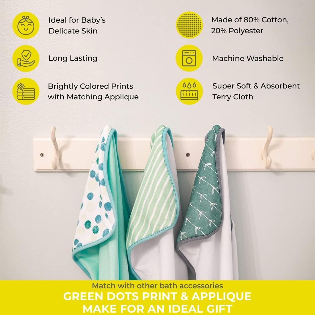 Juego de Toallas con Capucha y Paños de Baño Spasilk 23 Piezas