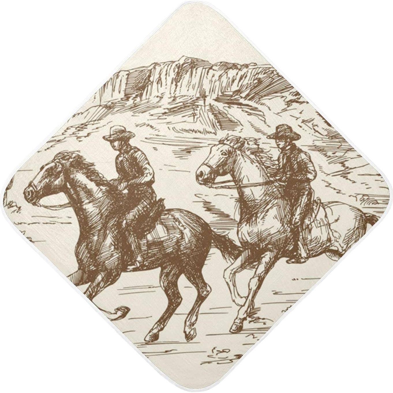 Toalla con Capucha para Bebé WELLDAY Algodón 76x76 cm