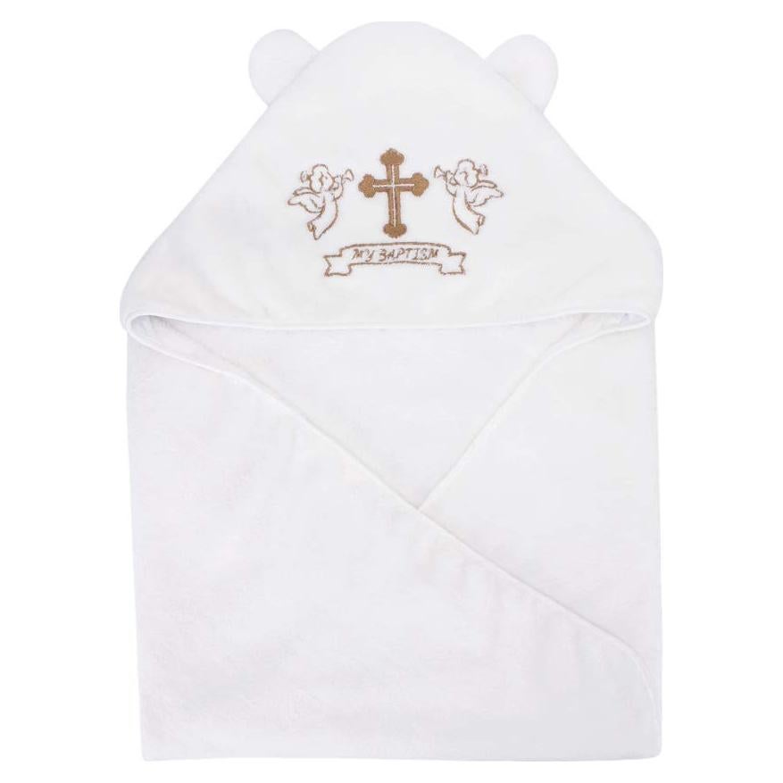 Toalla de Baño con Capucha ESTAMICO Unisex 90x90 cm Bordado