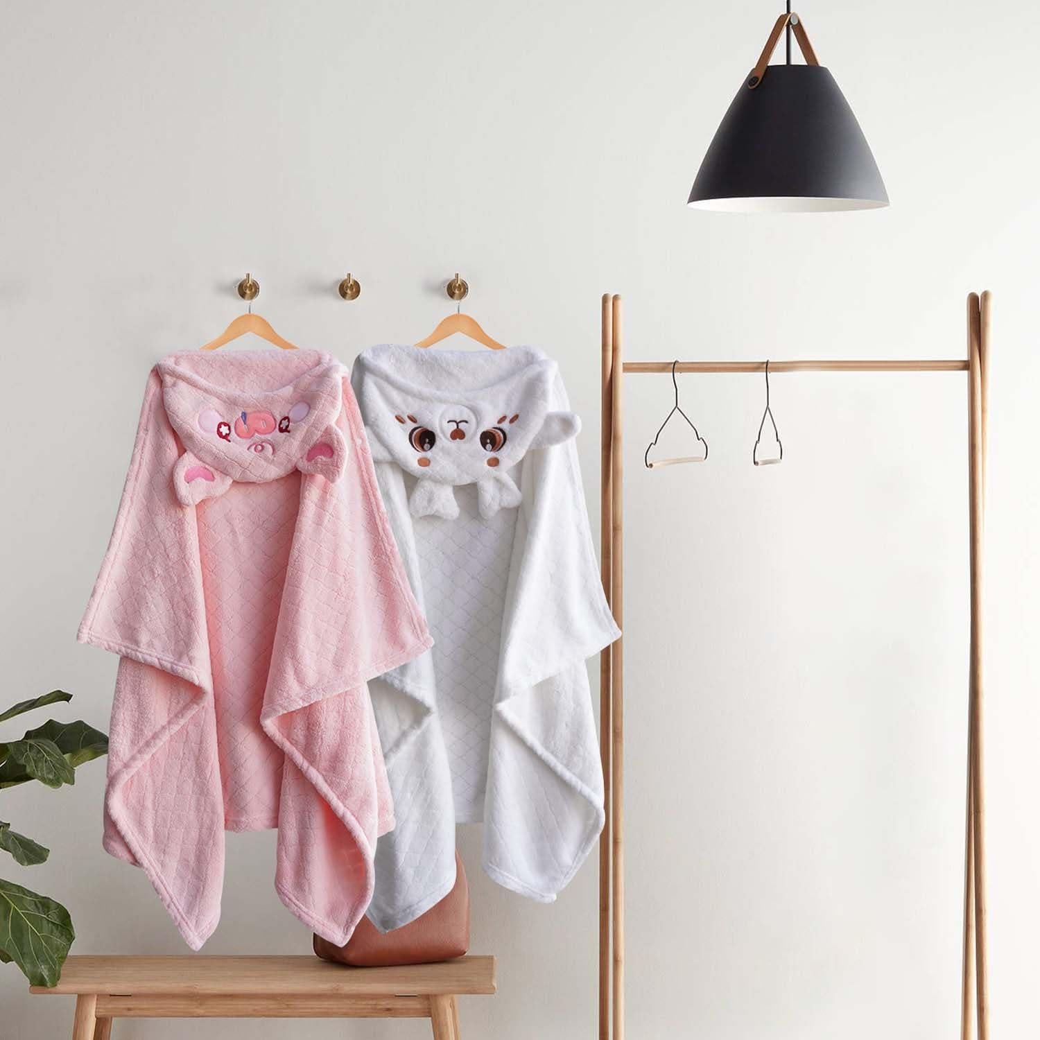 Toallas de baño con capucha FUBANRAY para niños 2 unidades