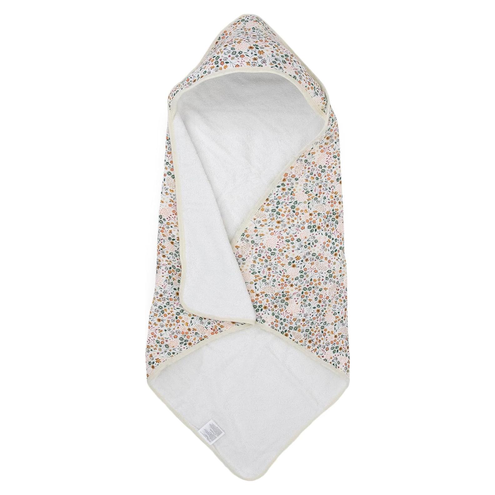 Toalla con Capucha Little Unicorn Bebé Algodón 76x76 cm