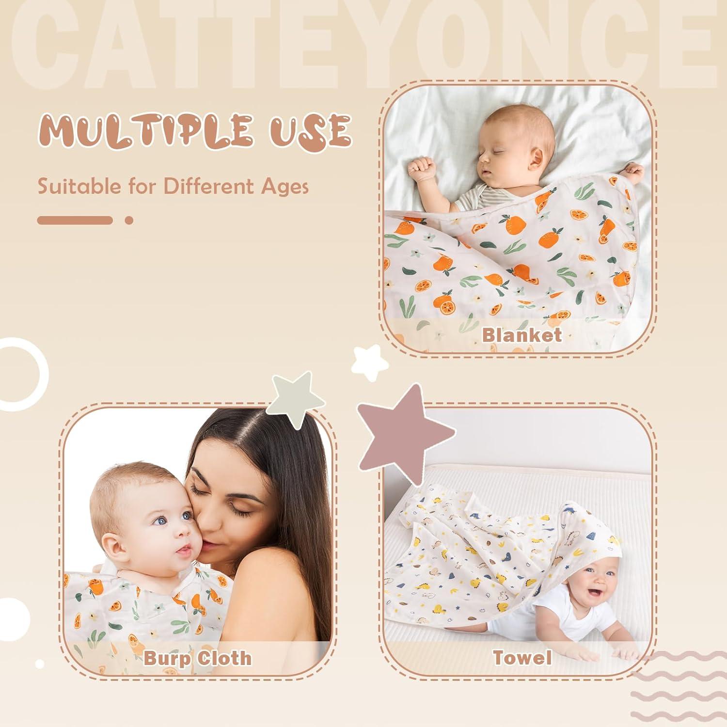 Paquete de 2 Toallas de Baño para Bebés Catteyonce 81 cm