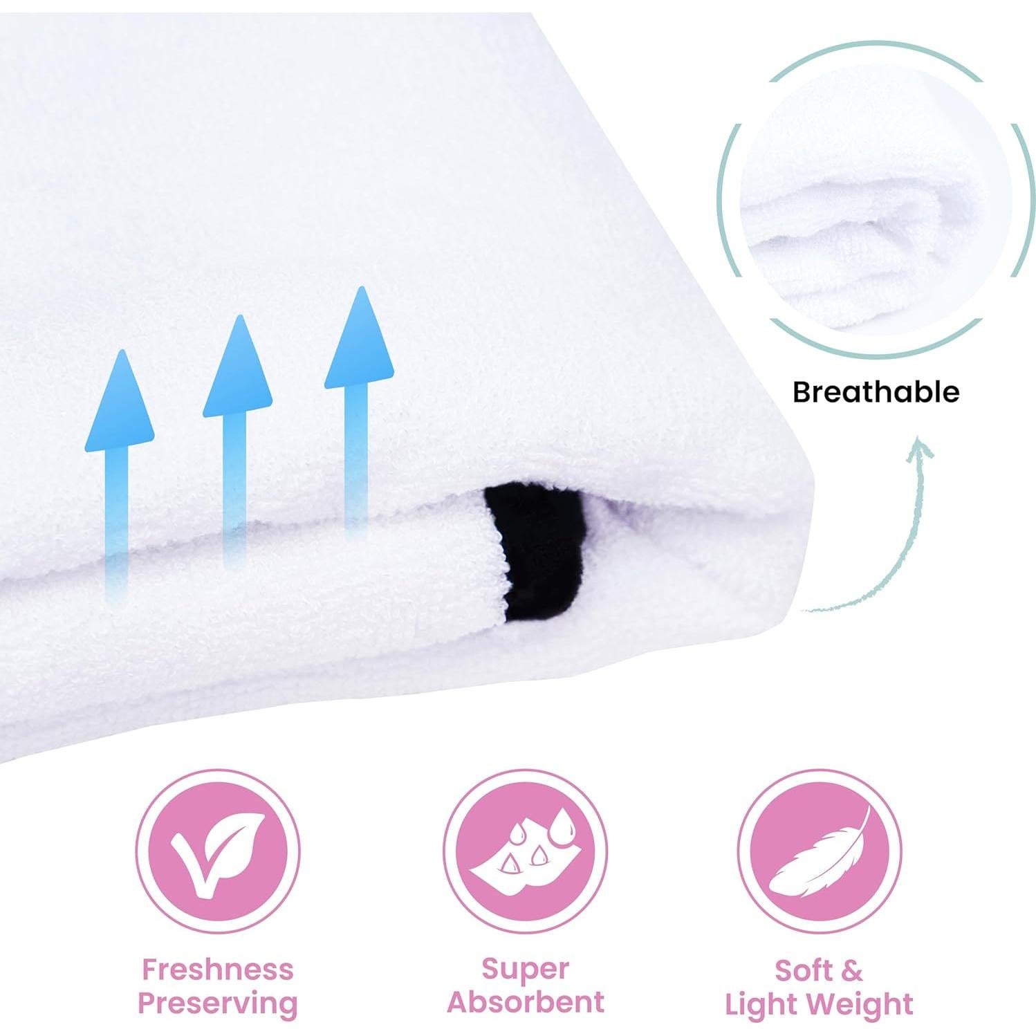 Toalla de Baño con Capucha Zoane Creations 94x94 cm 500 GSM