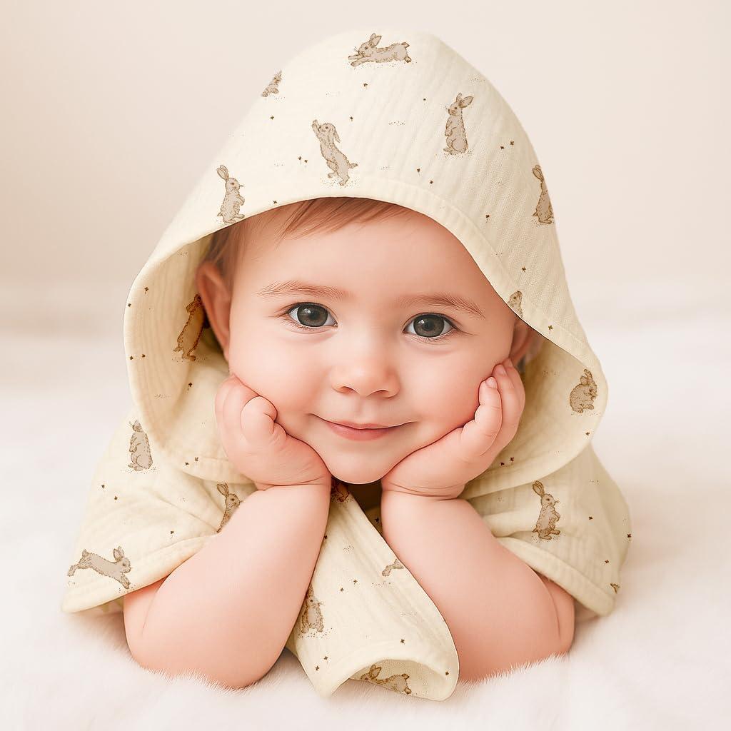 Toallas de Bebé con Capucha Wimist 76.2x76.2cm 2 Piezas