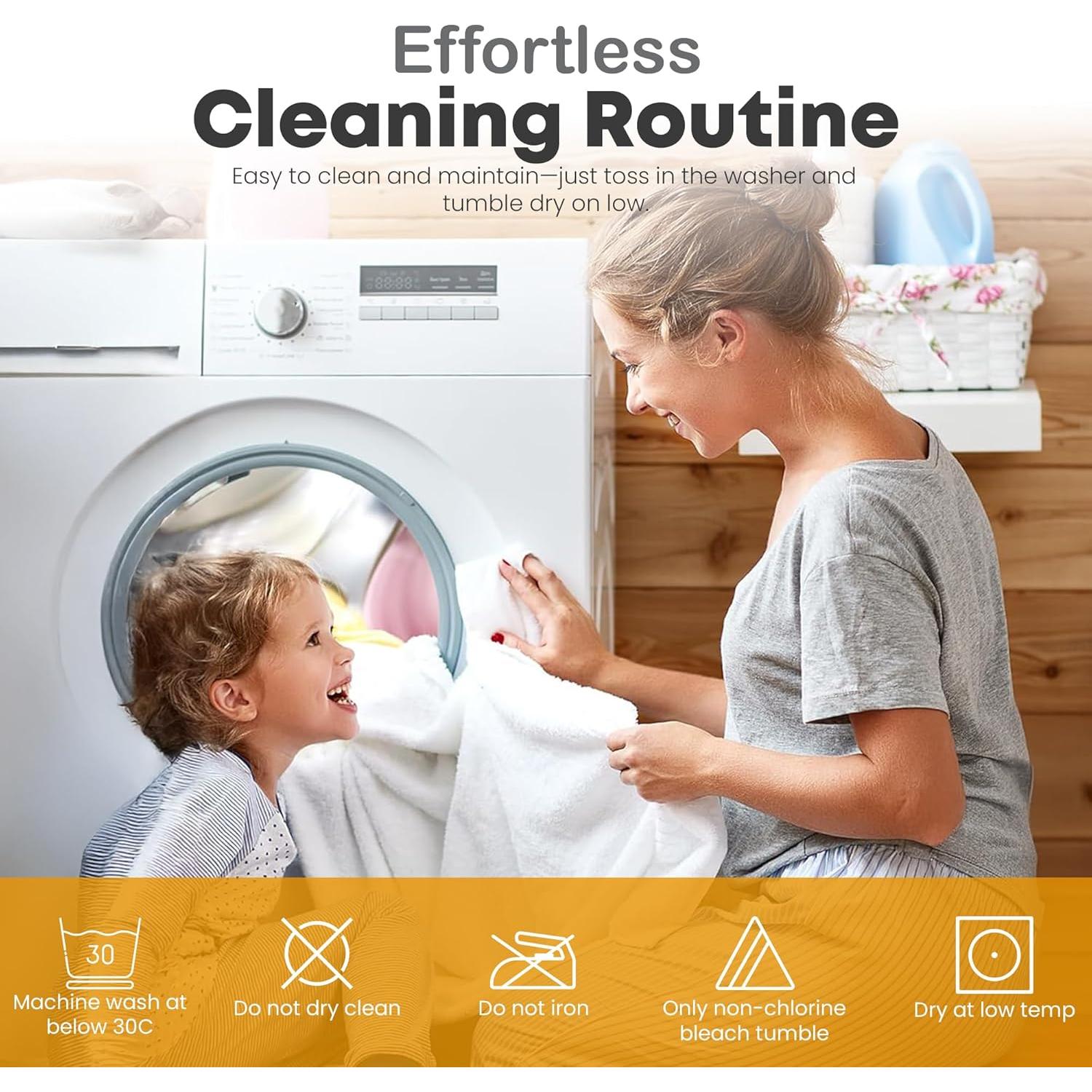 Toalla con Capucha POCASOPA Vaca 89x89 cm Hipoalergénica