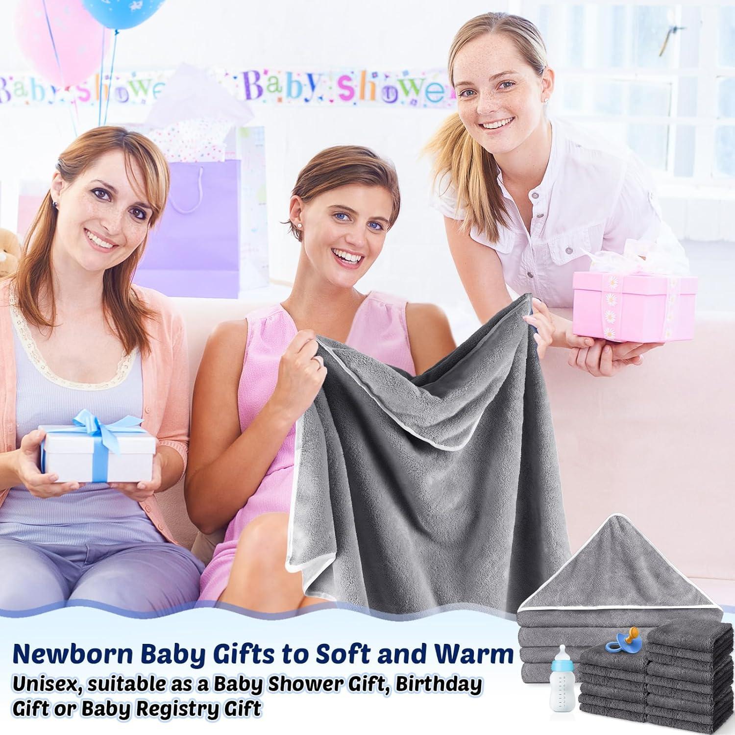 Buryeah Toallas con Capucha y Paños para Bebé - 20 Piezas