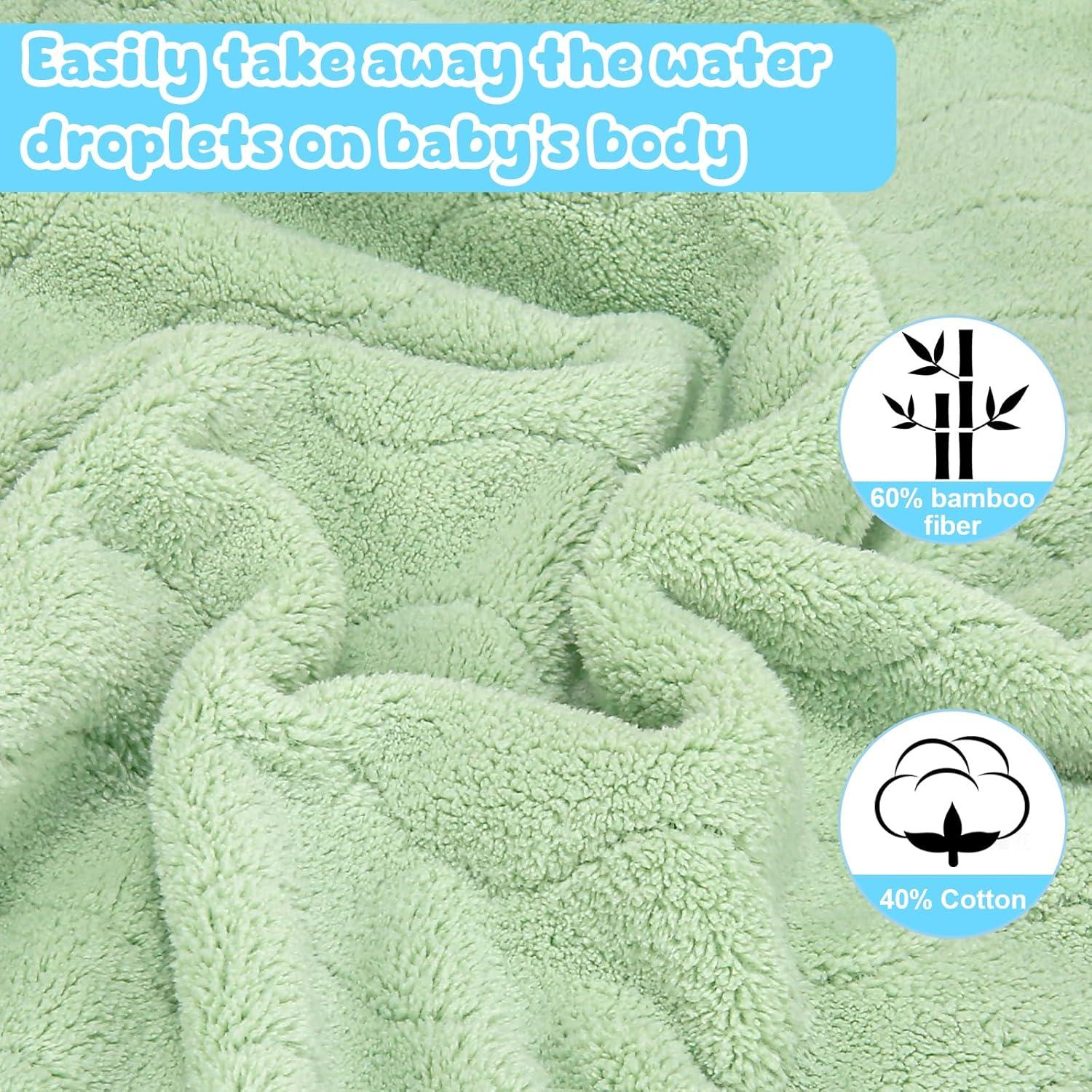 Paquete de 2 Toallas de Baño con Capucha VZZNN 66x140 cm