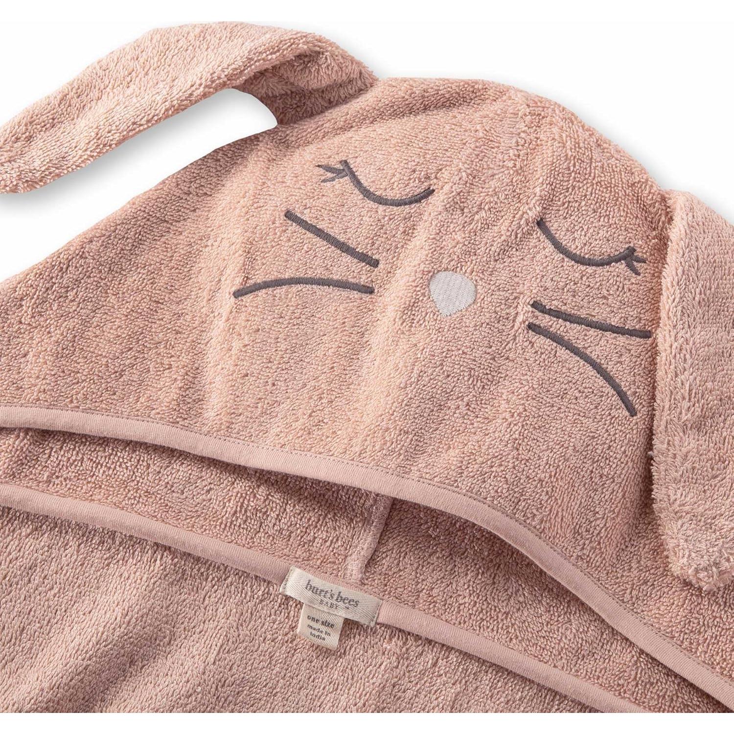 Toalla con Capucha de Animales Burt's Bees Baby 100% Algodón